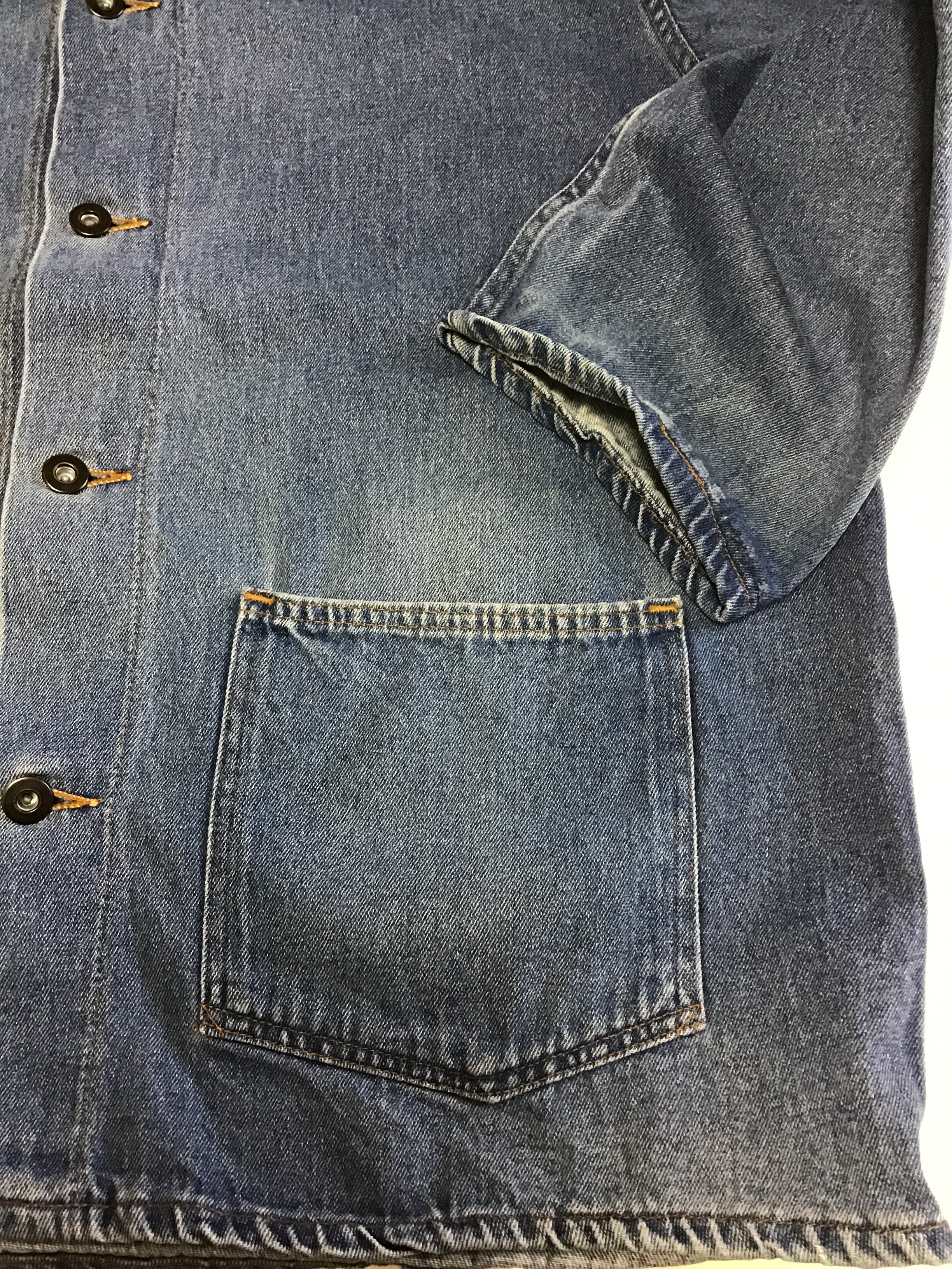 B1946 Large 80年代 アメリカの囚人服 カバーオール Zalkin Inc Legal Right