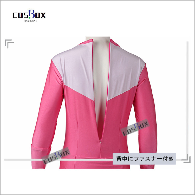 全身タイツ 手袋 未来戦队タイムレンジャー Time Pink タイムピンク Cosplay衣装 全身タイツ スーツ オーダーメイド可能 Cosbox