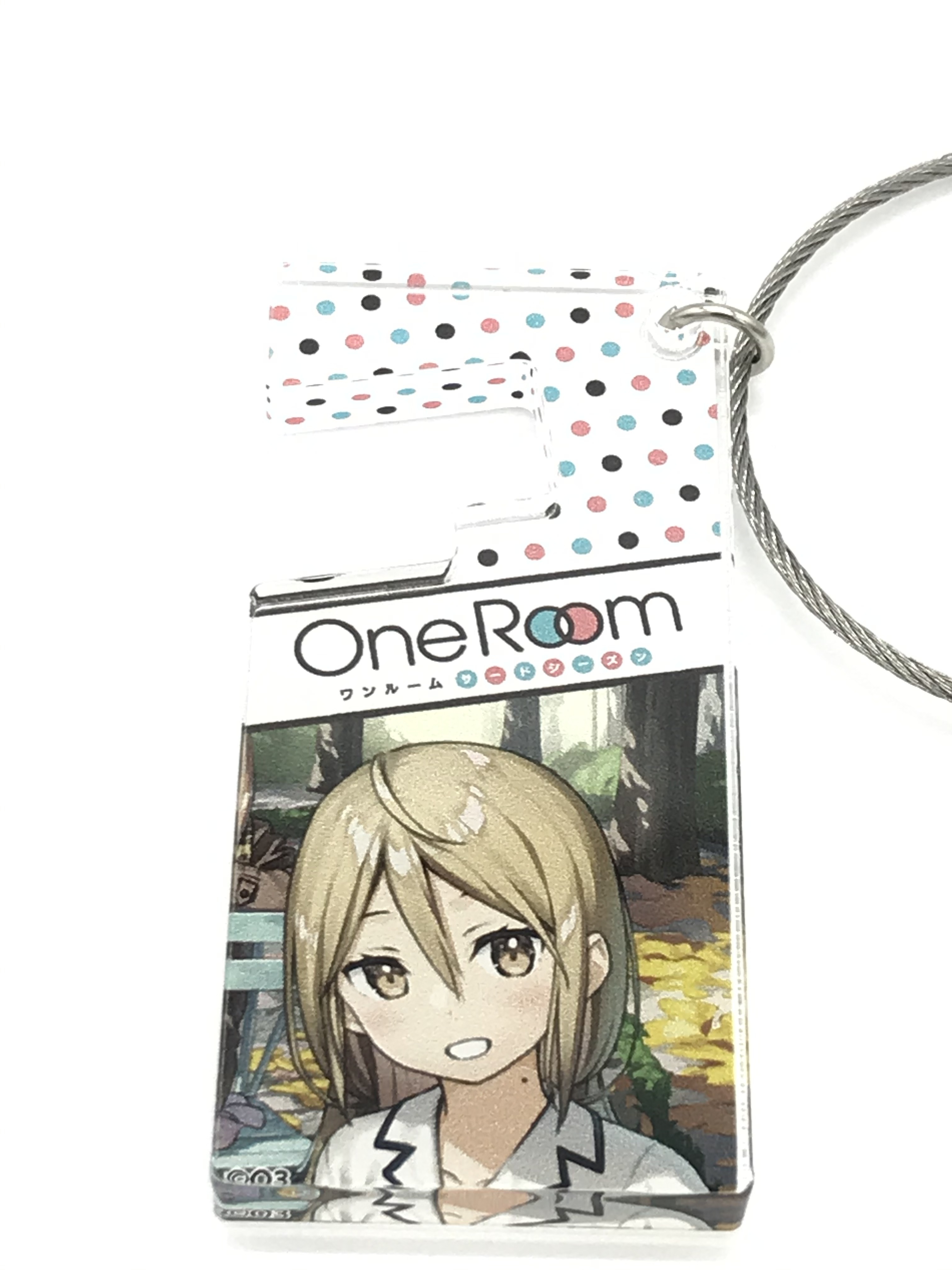 Smrgs074 Oneroom サードシーズン スマホスタンドキーホルダー 琴川晶 1月上旬より順次発送 スマイラル公式オンラインショップ
