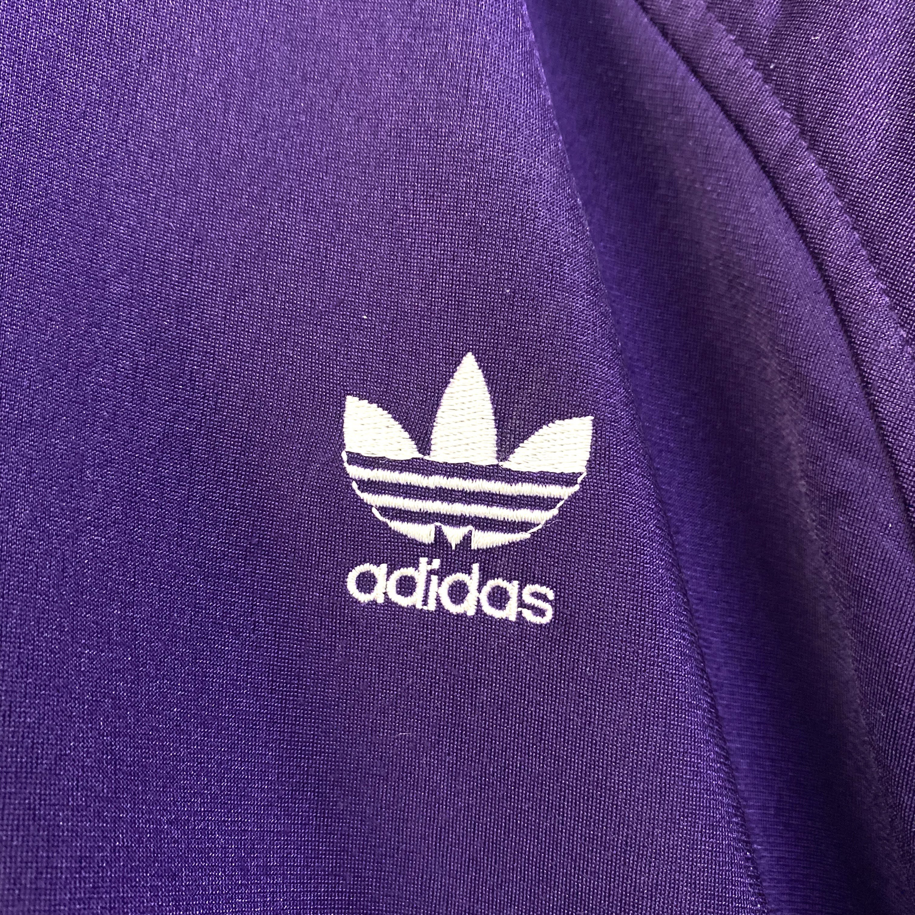 数量は多 極上品 Adidas アディダス 紫 ジャージ 2xl 刺繍 80年代 Sale 公式 Webrothers Com Br