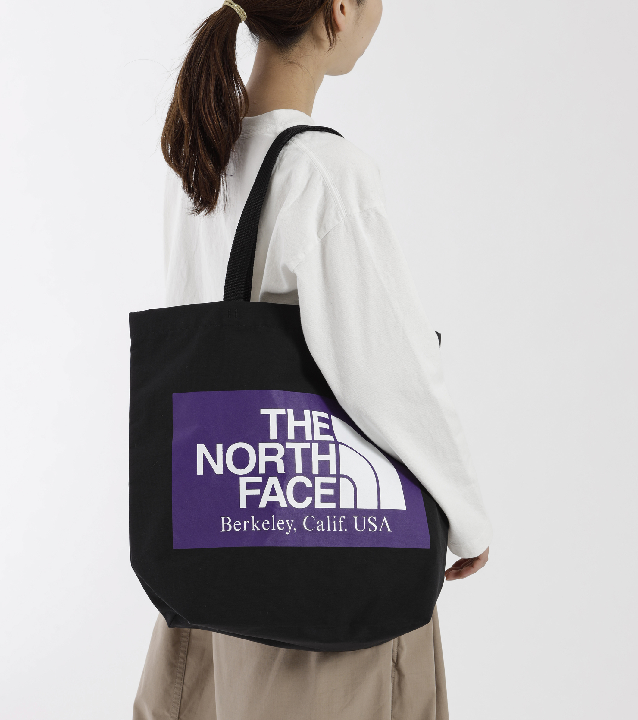 the north face purple label tote bag