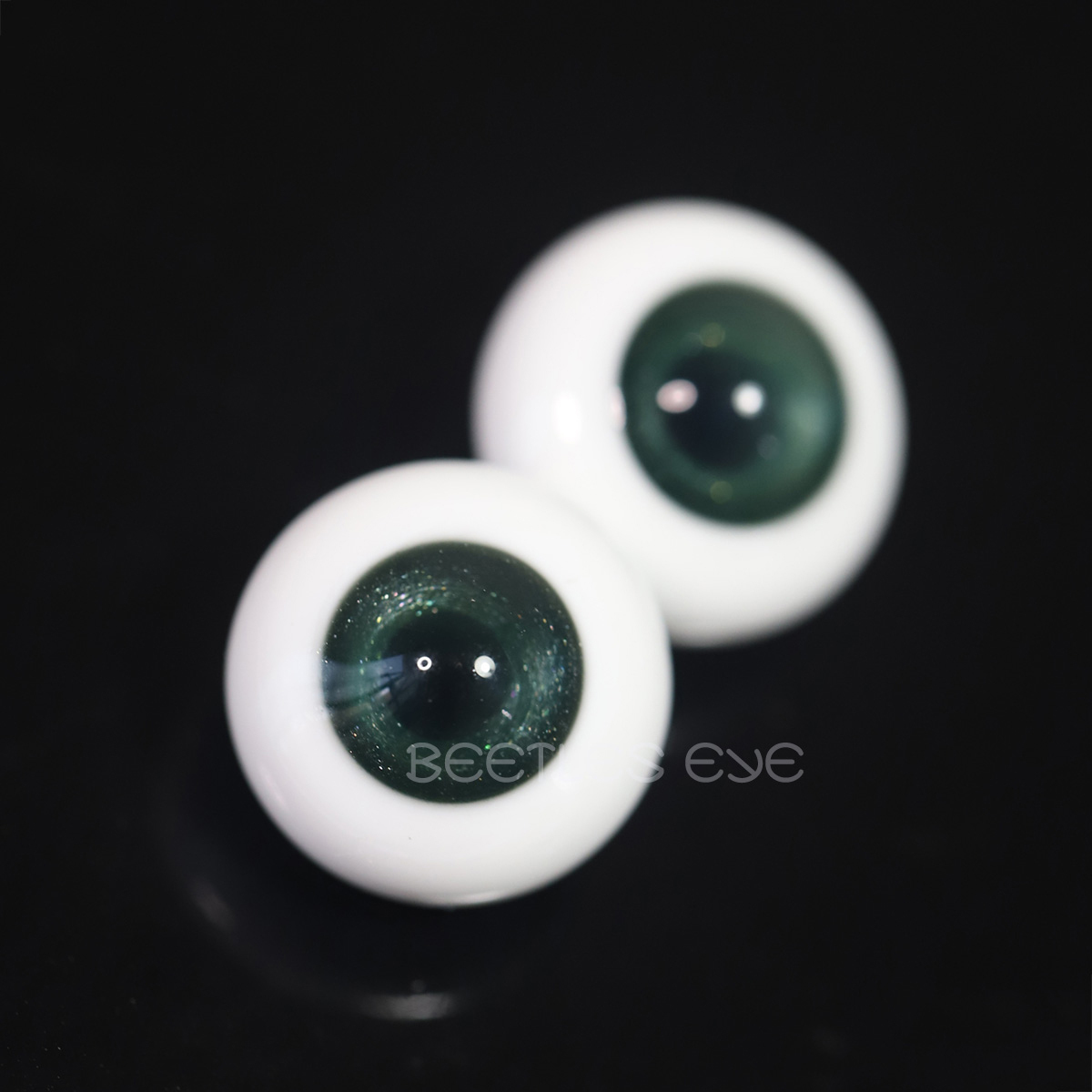 Bjdドール用 手作りグラスアイ Eye Dark Green ダークグリーン 濃緑 Dolly Planet 14 16ｍｍサイズ人形用 Dg 12 Btgarden