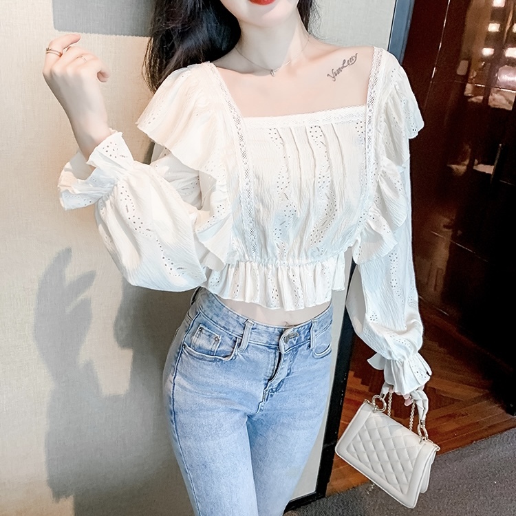 ショルダーフリルブラウスst1412 Stella Tokyo