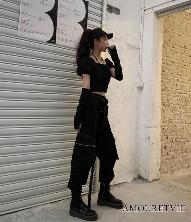 人気商品ランキング パンツ インスタ 原宿 韓国 カジュアルパンツ Kerjakahwin Co