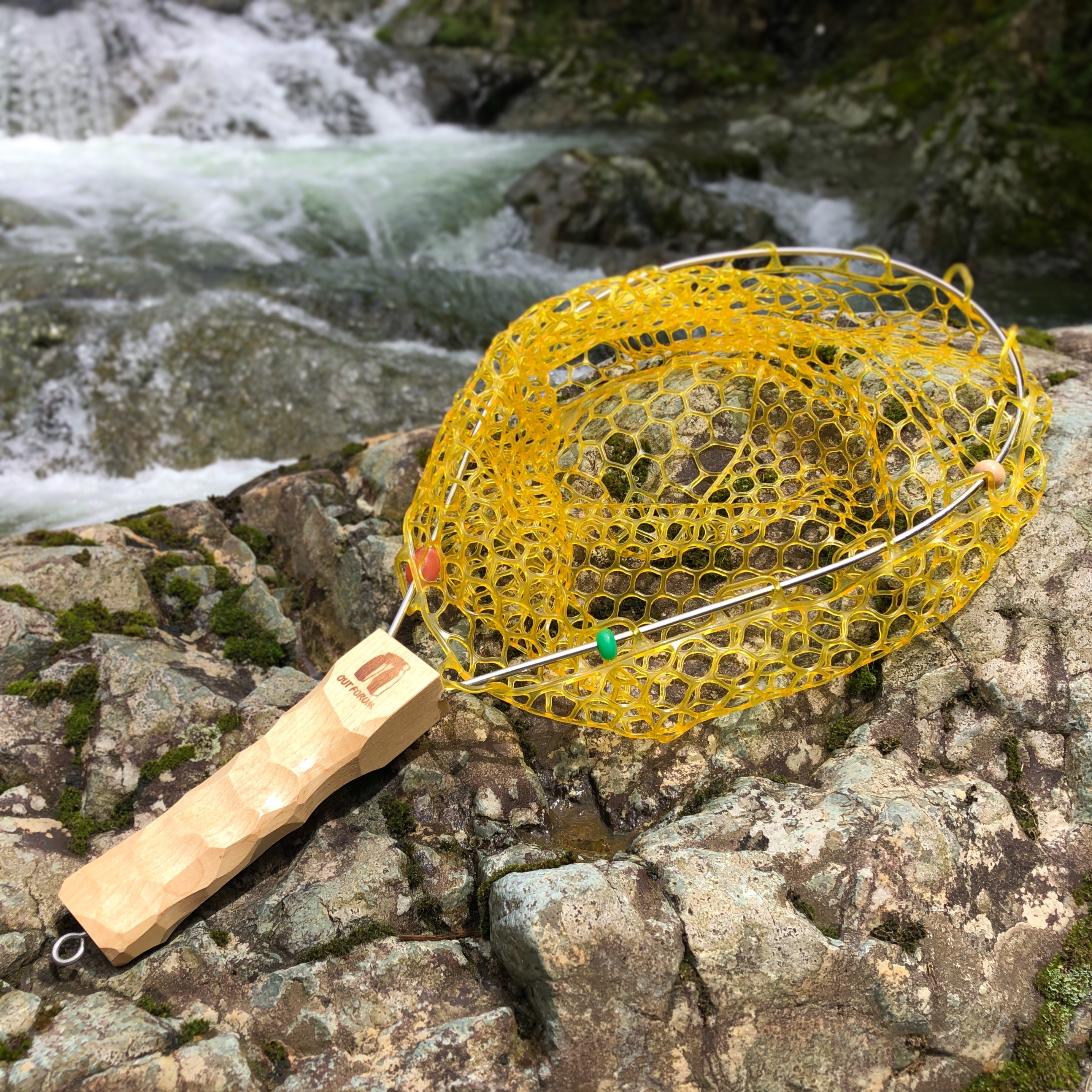 Landing Net Acheulean Karin ランディング ネット アシューリアン カリン Outforum アウトフォーラム ハンドメイド ランディングネット ラバー Landing Net Acheulean Karin ランディング ネット アシューリアン カリン Outforum アウトフォーラム ハンドメイド ランディングネット ラバー