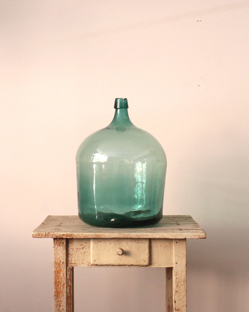 イギリスアンティーク 大きなガラス瓶 ボトル デミジョンボトル 壺 花器 | Antiques Knock