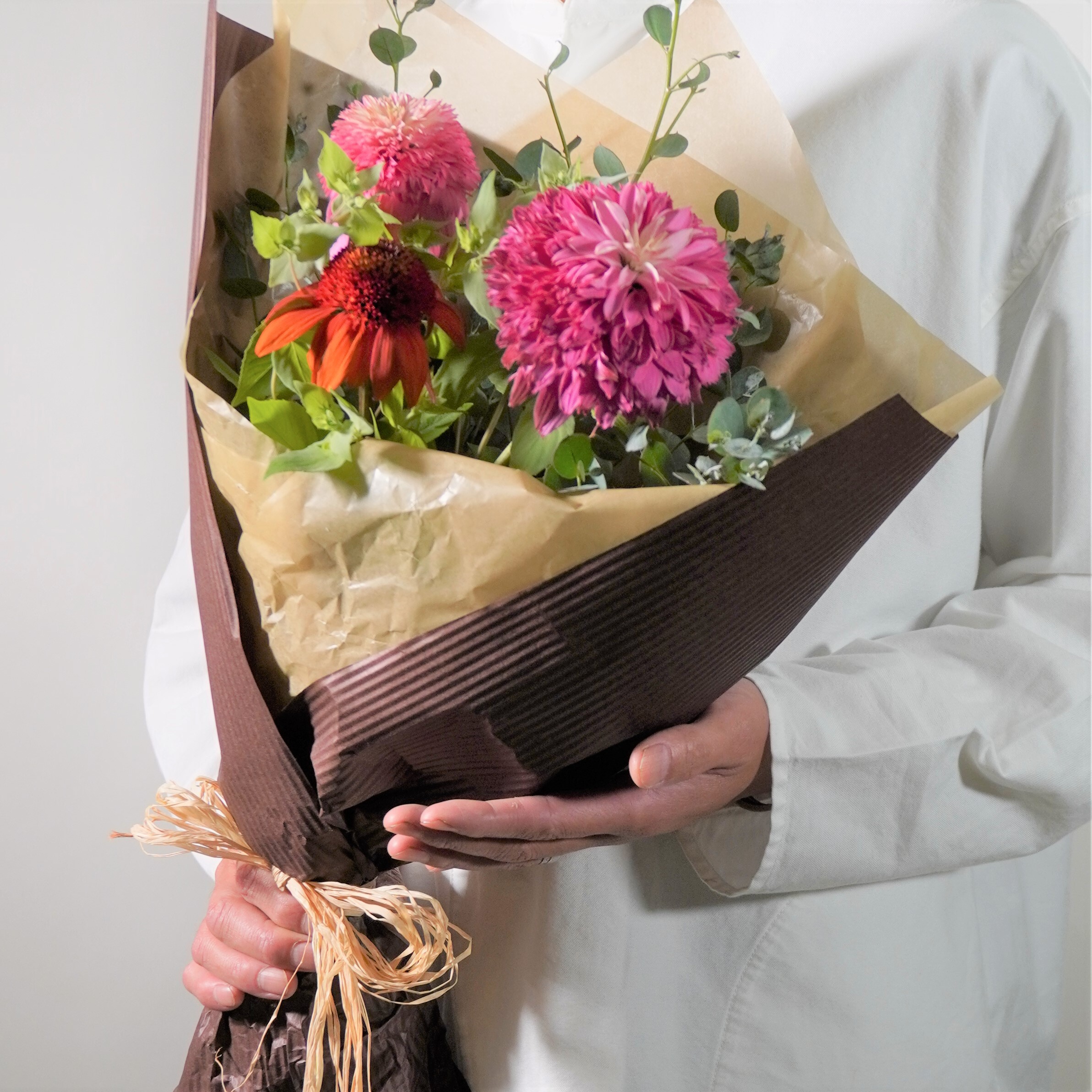 エキナセア ハーブmixブーケ よいはな Yoihana 最高品質のお花をお届けするネット通販