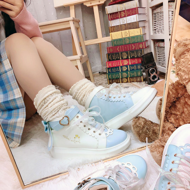 ゆめかわ うさ耳付き肉球シューズ 全４色 Kutu16 ゆめかわガール