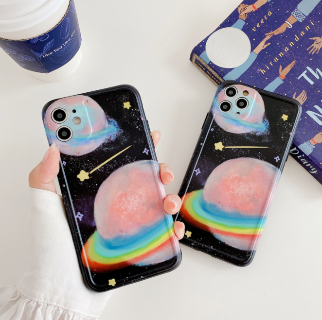 かわいい ピンク 惑星 流れ星 宇宙 スマホケース カバー Iphonese2 Iphone7 8 Plus X Xs Max Xr 11 Pro Max スマホケース スマホグッズ専門店 Pca