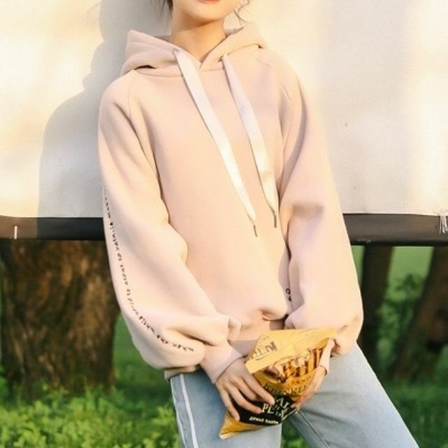 トップス フード パーカー スエット スポーツ ゆったり 長袖 シンプル 秋 冬 メンズライク レタード 厚手 あったか Tp 0191 Y Happy Orurea ハッピーオルレア