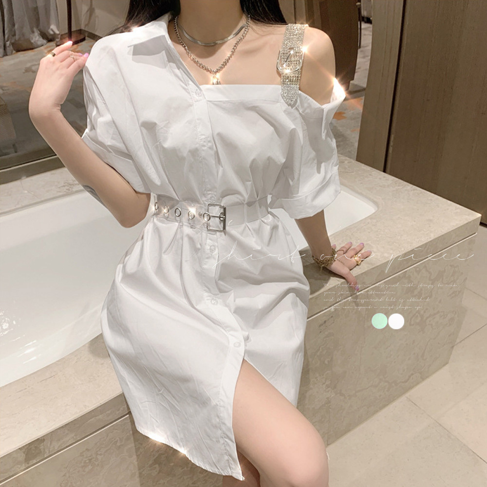オフショルシャツ セクシーミニワンピ チュニックワンピ シャツワンピース レディース ミニワンピ白 ネット通販 購入 激安 10代 代 30代 40代 春 夏 Roprot ロプロット ファッション レディースアパレル販売 オフショルシャツ セクシーミニワンピ チュニックワンピ シャツワンピース レディース ミニワンピ白 ネット通販 購入 激安 10代 代 30代 40代 春 夏 Roprot ロプロット ファッション レディースアパレル販売