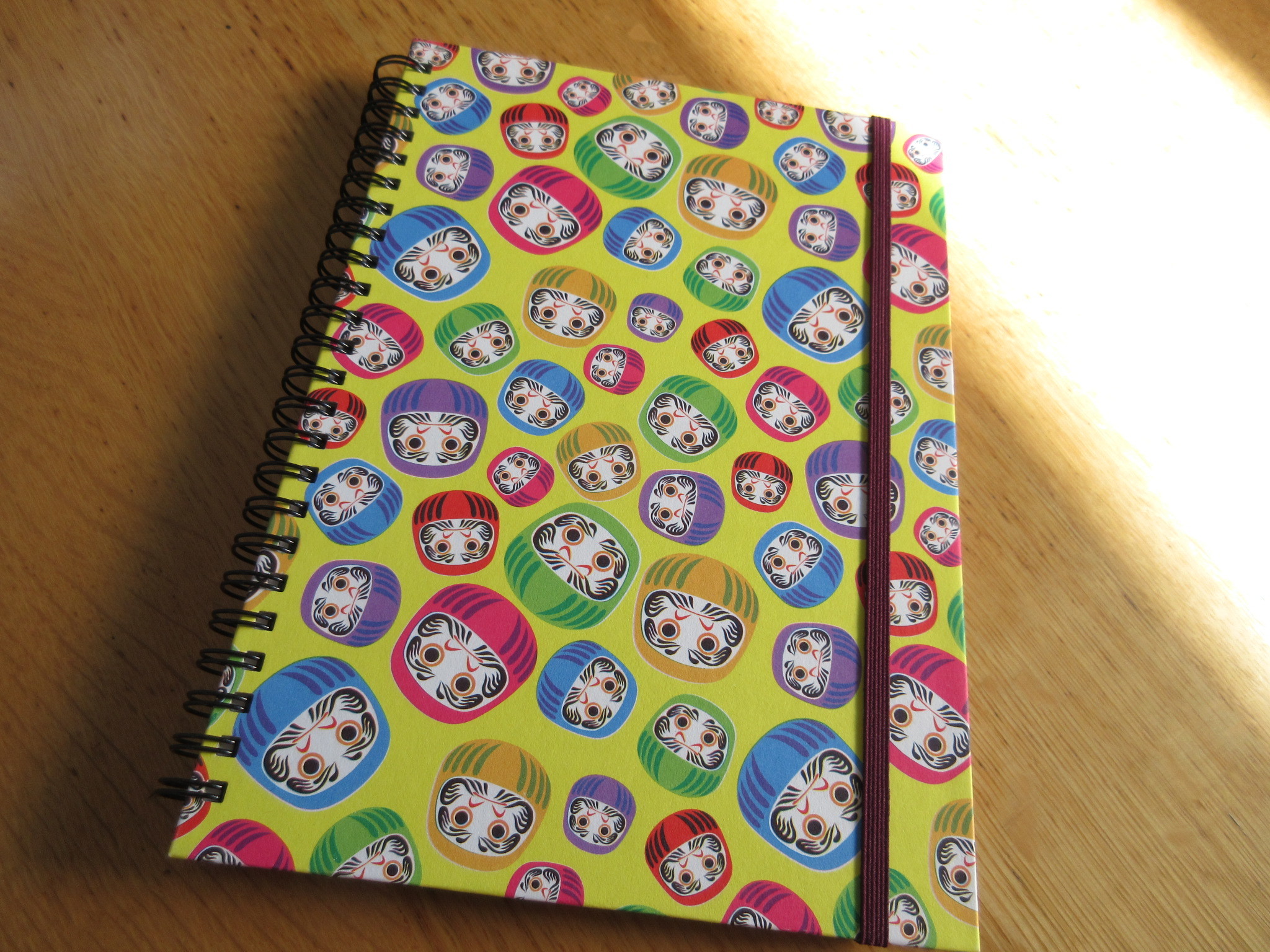 A5リングノート だるまさん 7mm罫線用紙80枚 Hacobe Hacobe ハコベ 東小金井 高架下 雑貨 オリジナルデザイン ショップカード ロゴデザイン