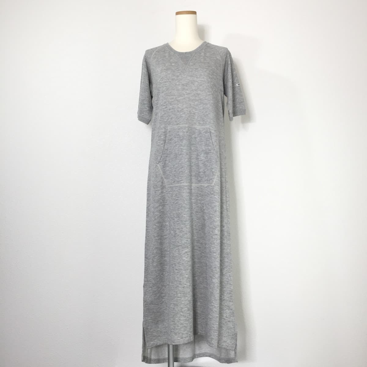 Americana アメリカーナ ロングワンピース スウェット 半袖 マキシ プルオーバー フクル ファッションブランドユーズドセレクトショップ