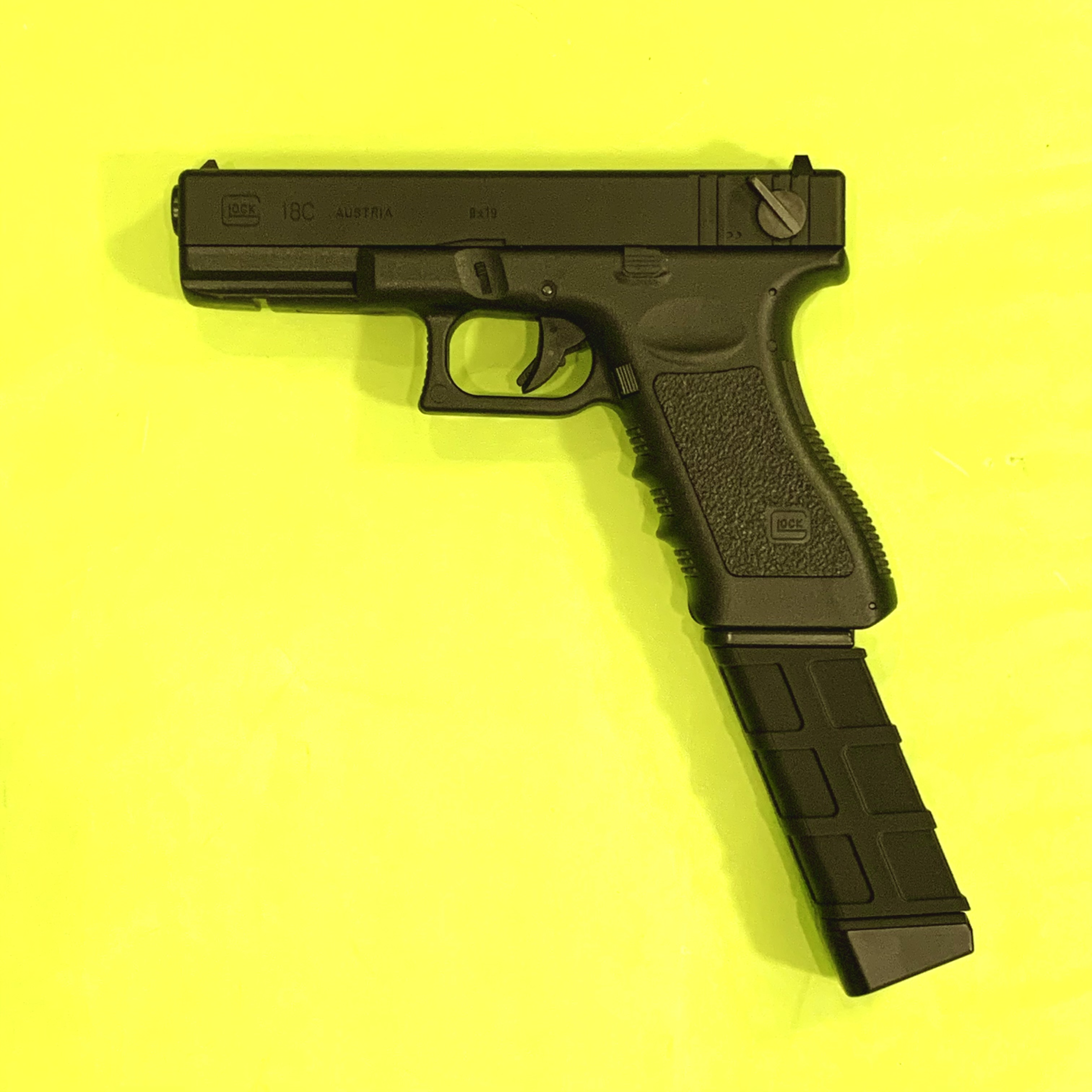 Glock 電動ハンドガン ロングマグカバー2 Milideco オリジナル カスタム パーツ ショップ