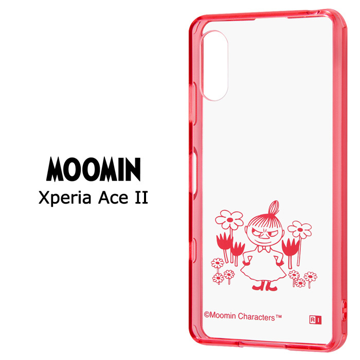 メール便 送料無料 Xperia Ace Ii リトルミイ ハイブリッド クリア ケース カバー ソフト ソフトケース Tpu クリアケース キャラクター グッズ ポケモン ムーミン Moomin エクスペリア エース マークツー Aceii 2 Xperiaaceii So 41b スマホケース スマホカバー S In