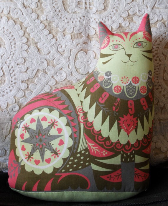 Marmaduke The Cat Tea Towel Cloth Kit ぬいぐるみキット 布ポスター ねこ ネコ 猫 チル 工場