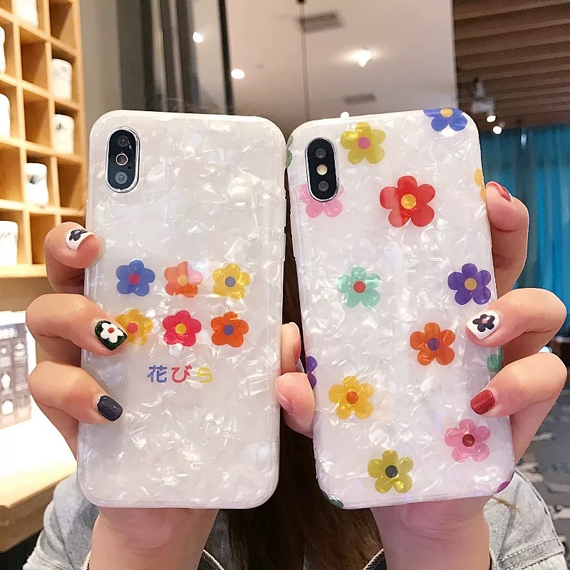 小物 スマホケース花韓国系注目iphone Nanastyle