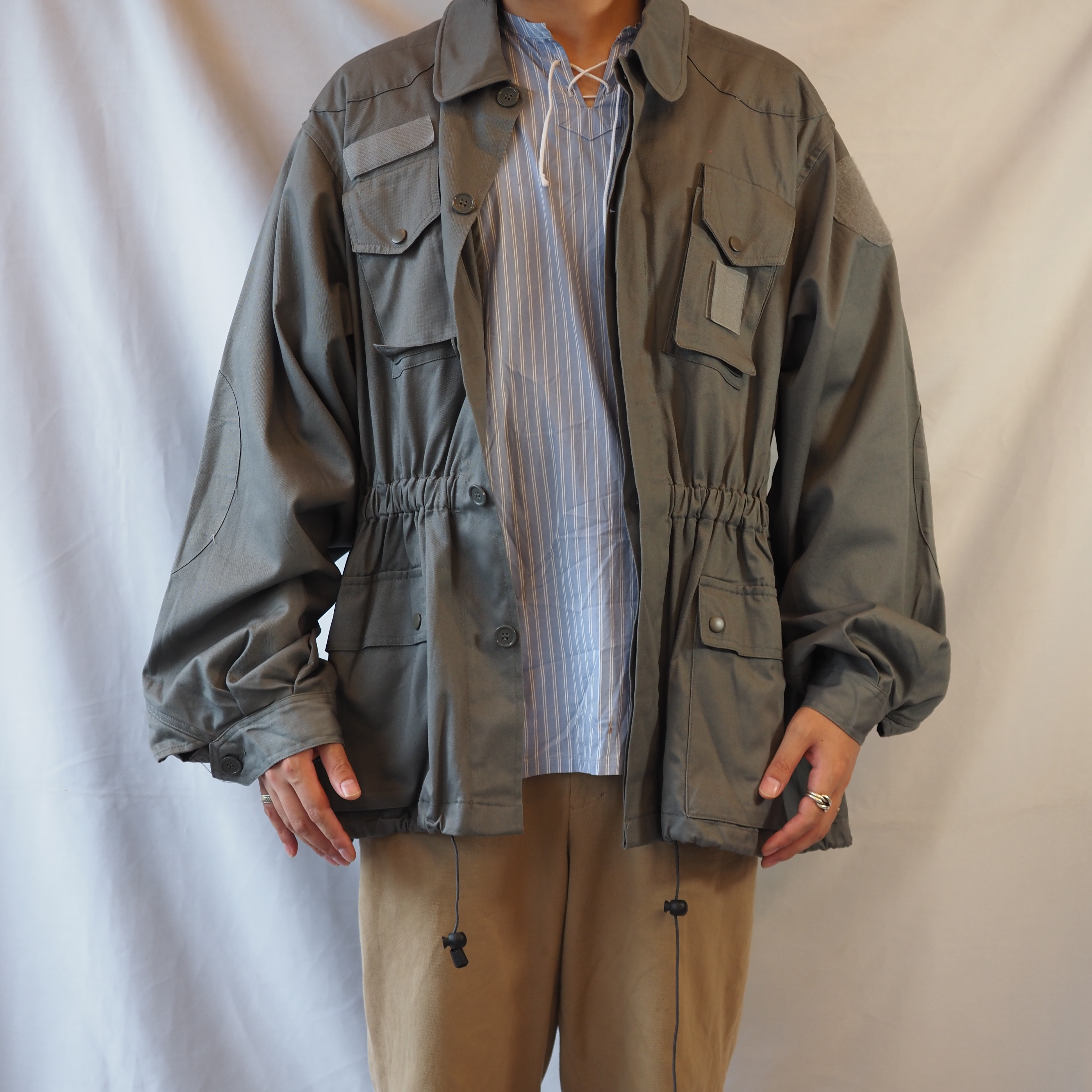 90 S Italian Army Air Force Combat Jacket Deadstock イタリア軍 空軍 Kawl Select Used Clothing