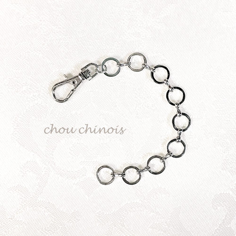 カラフルxシルバーリボンのロゼット 白菜堂 Chou Chinois Web Shop