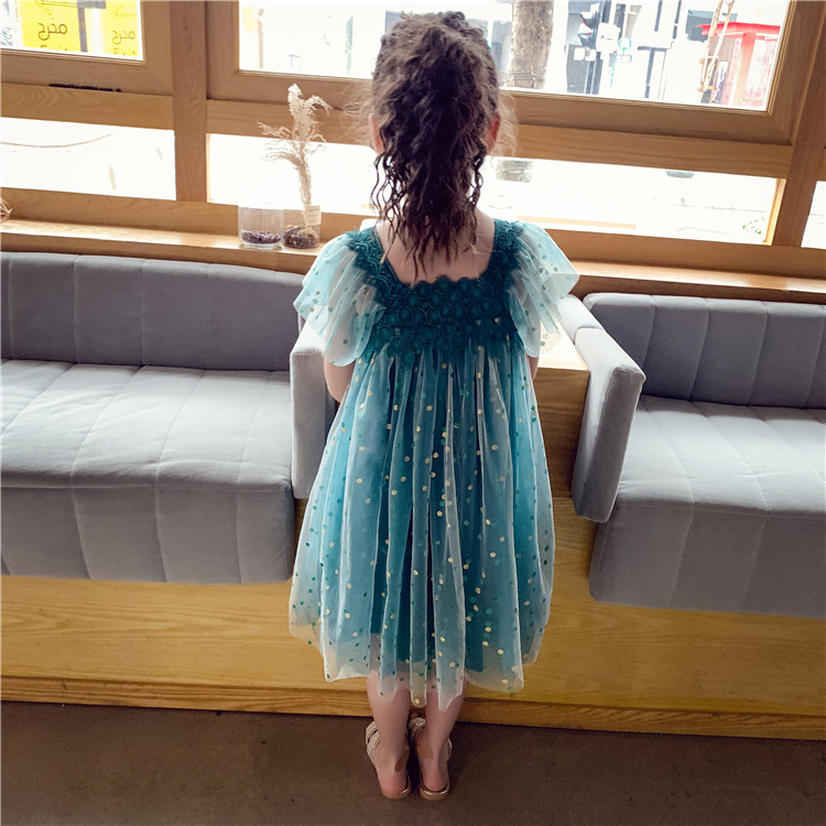 女の子 ミントグリーン ワンピース ドレス 夏 春 ノースリーブ キッズ Summer Spring Kids Girl Dress One Piece Antoinette