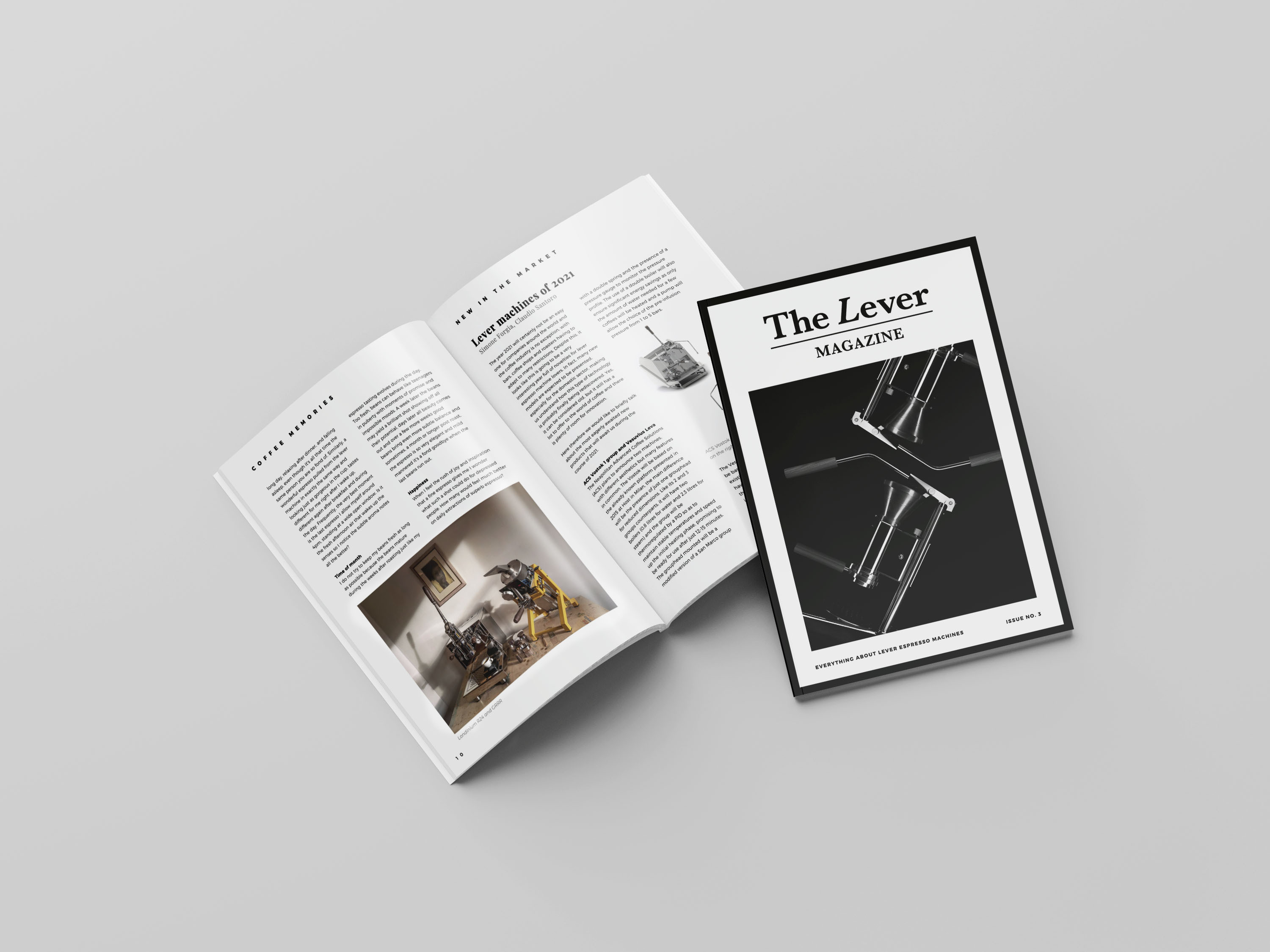 The Lever Magazine 第3号 英語版 レバー式エスプレッソマシン専門誌 クリックポスト 送料無料 Torr Toys Jp エスプレッソ用品