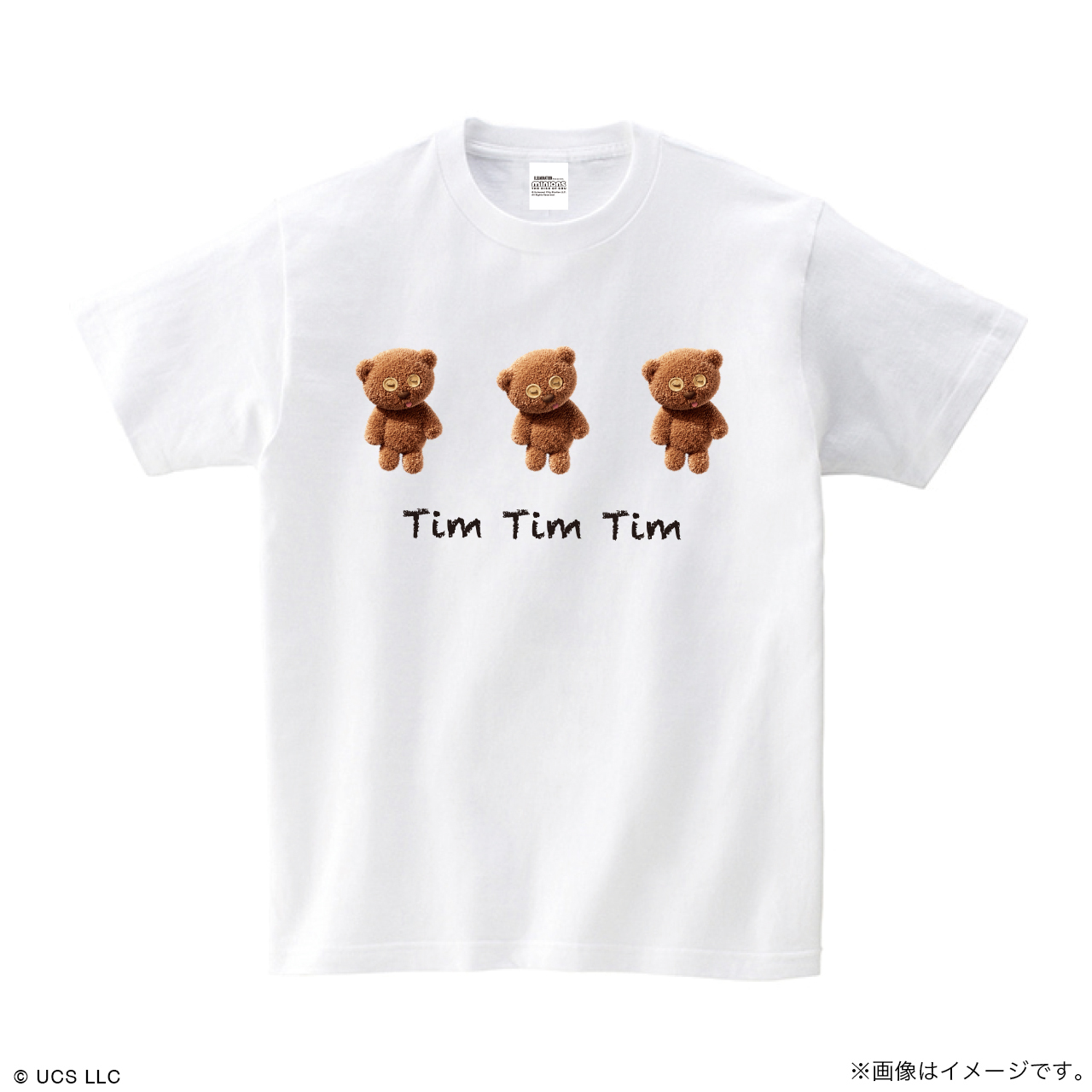Tシャツ ミニオン Tim Tim Tim ホワイト Minions Pop Up Store 限定 Minions Pop Up Store Online