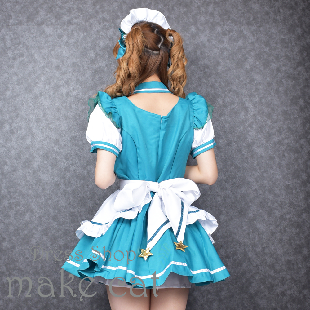 2色展開 S Mサイズ ハロウィン コスプレ衣装 メイド服 フレッシュスター コスプレ 衣装 Dress Shop Make Cat Black ドレスショップメイクキャットブラック