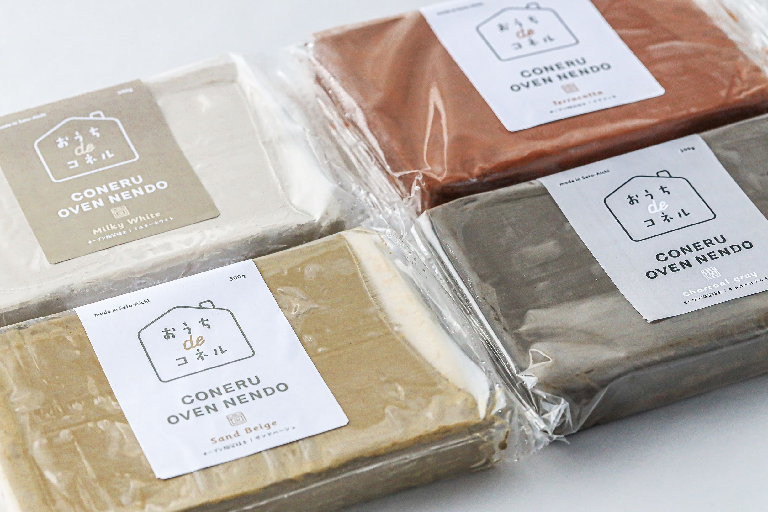 オーブン陶芸粘土 全色セット Coneru Nendo Shop Space