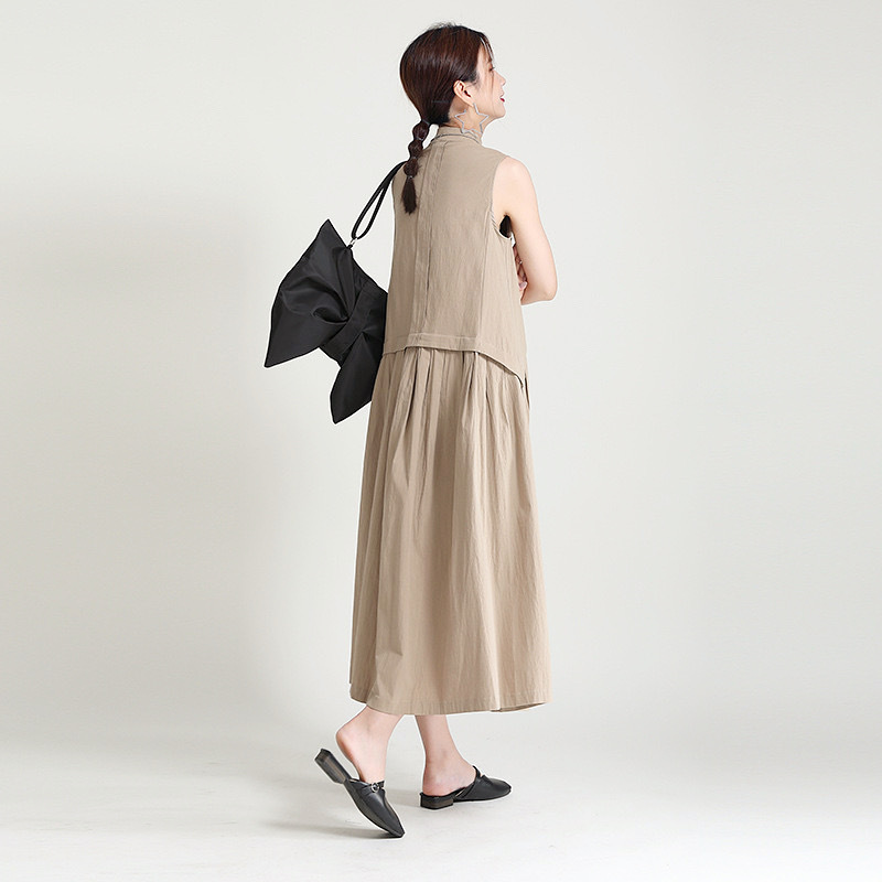 予約 ノースリバッグデザインワンピース Rerish Direction