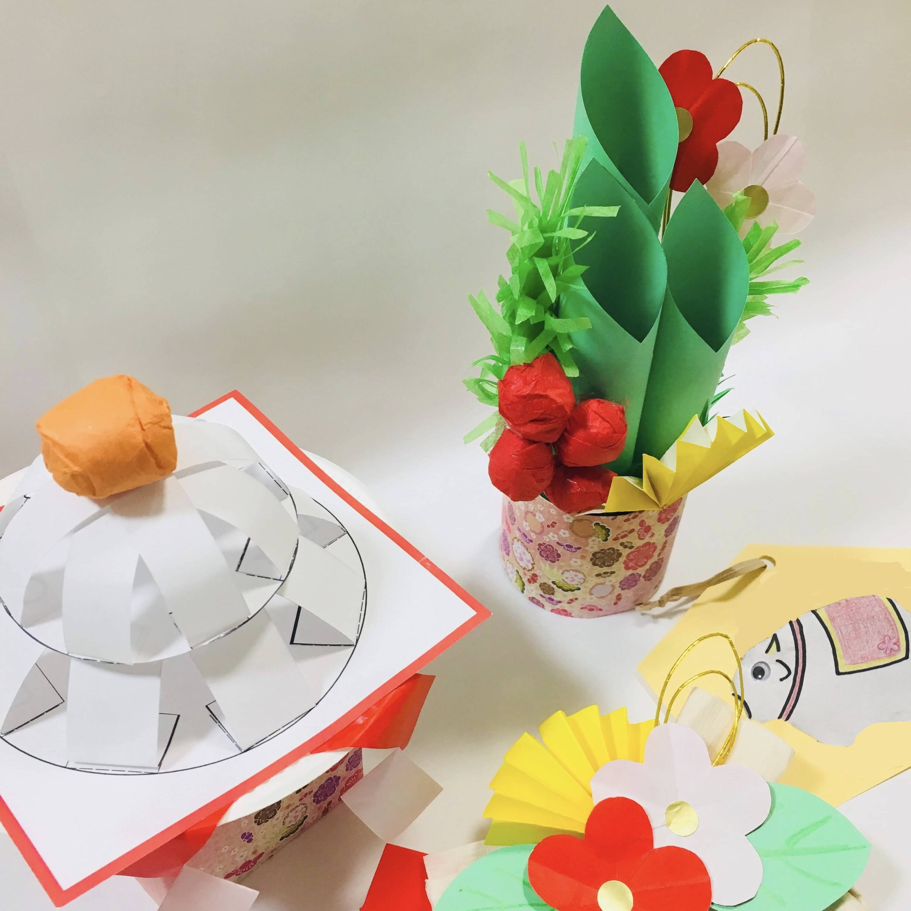 正月工作キット こども工作 幼児 小学生用工作キット 教材販売 親子で入学お受験準備