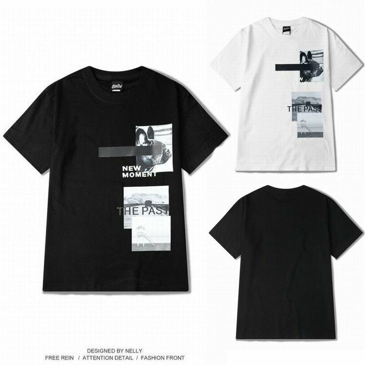 2カラー ユニセックス メンズ レディース プリント Tシャツ 半袖 コットン 春コーデ 夏コーデ Printed Round Neck Cotton Short Sleeve T Shirt Dct Value Rave Notice バリューレイヴノーティス 韓国ファッションやハワイアンジュエリーなど海外通販