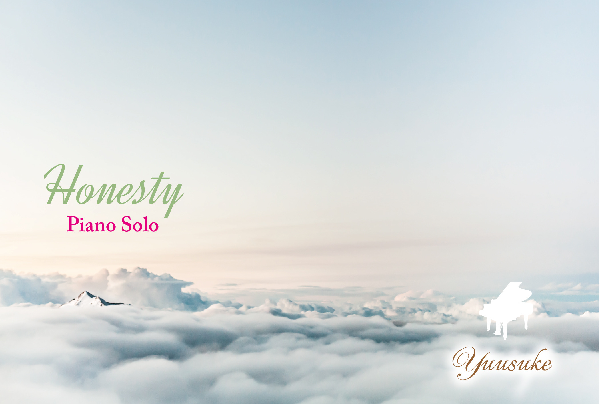 Cdアルバム ピアノソロ Honesty Yuusuke ピースフル ミュージックショップ ヒーリングミュージックcd 楽譜 演奏会チケット販売 楽曲制作