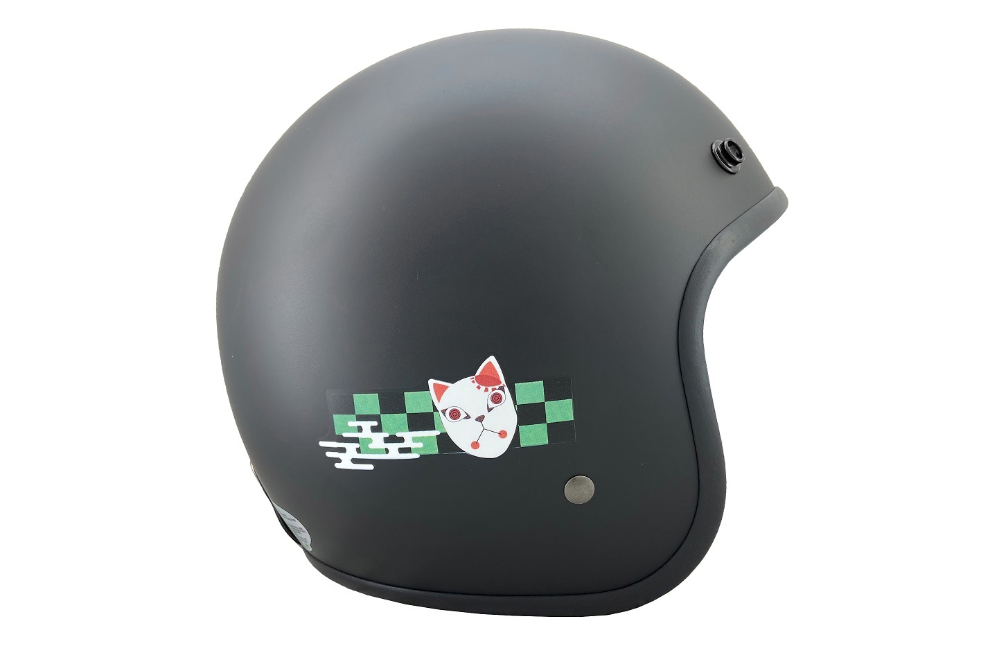 New 新登場 鬼滅の刃正規ライセンス品 鬼滅の刃 竈門 炭治郎 かまど たんじろう シルエット デザイン ヘルメット シールド別売り ヘルメット ステッカー バイク 自転車 Jwlsports