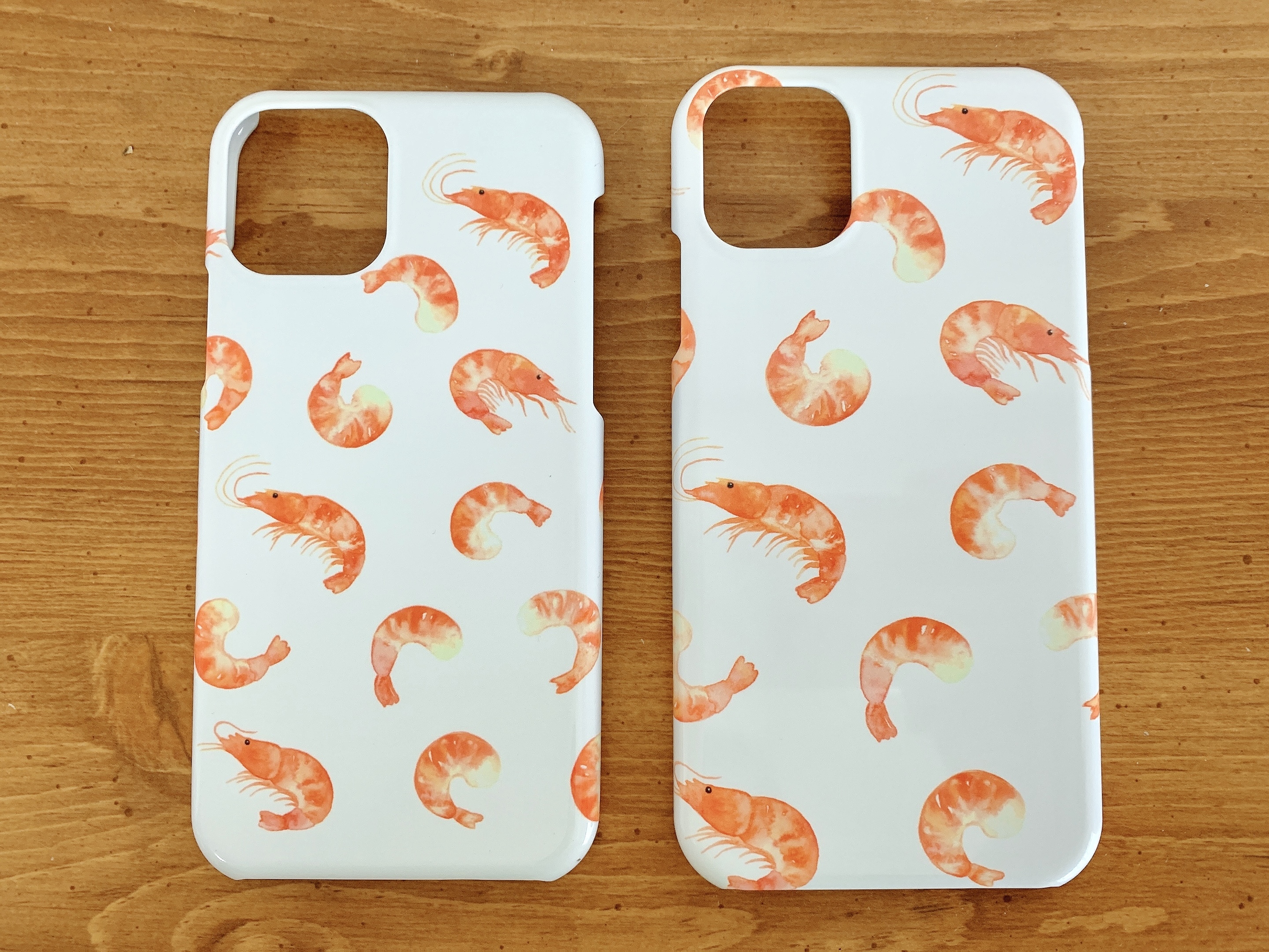 えび柄iphoneケース Iphone 8 7 Se 第2世代 Iphone X Xs Iphone11 Iphone11pro さとろくのおみせ