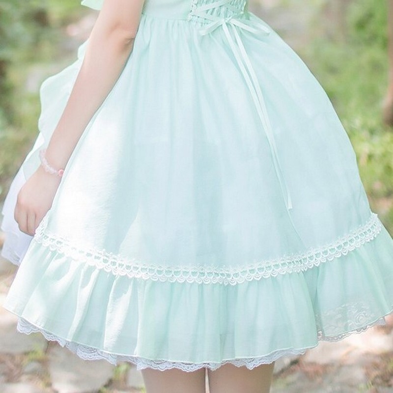 M0314 ロリータ ワンピース 夏 ロリィタ フレア フリル 清楚 かわいい Magicspice M0314 ロリータ ワンピース 夏 ロリィタ フレア フリル 清楚 かわいい Magicspice