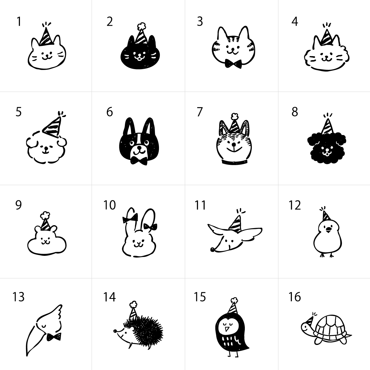 選べるイラスト台紙 ミモザのピアス アレルギー対応 Cashew Fafa