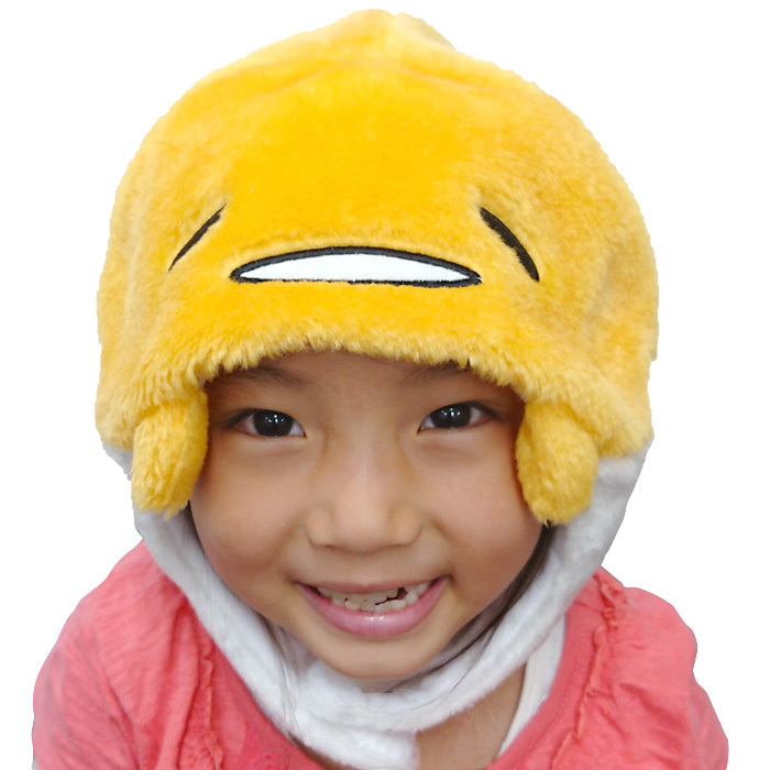 キッズ サンリオ ぐでたま 被り物 かぶりもの 被りもの キャラクター グッズ かわいい 可愛い グデタッマ なりきり アニメ 女の子 男の子 子供 ヘッド 帽子 頭 コスプレ コス コスチューム ハロウィン衣装 仮装 文化祭 忘年会 運動会 安い 面白い S Sz 6h756 Stars
