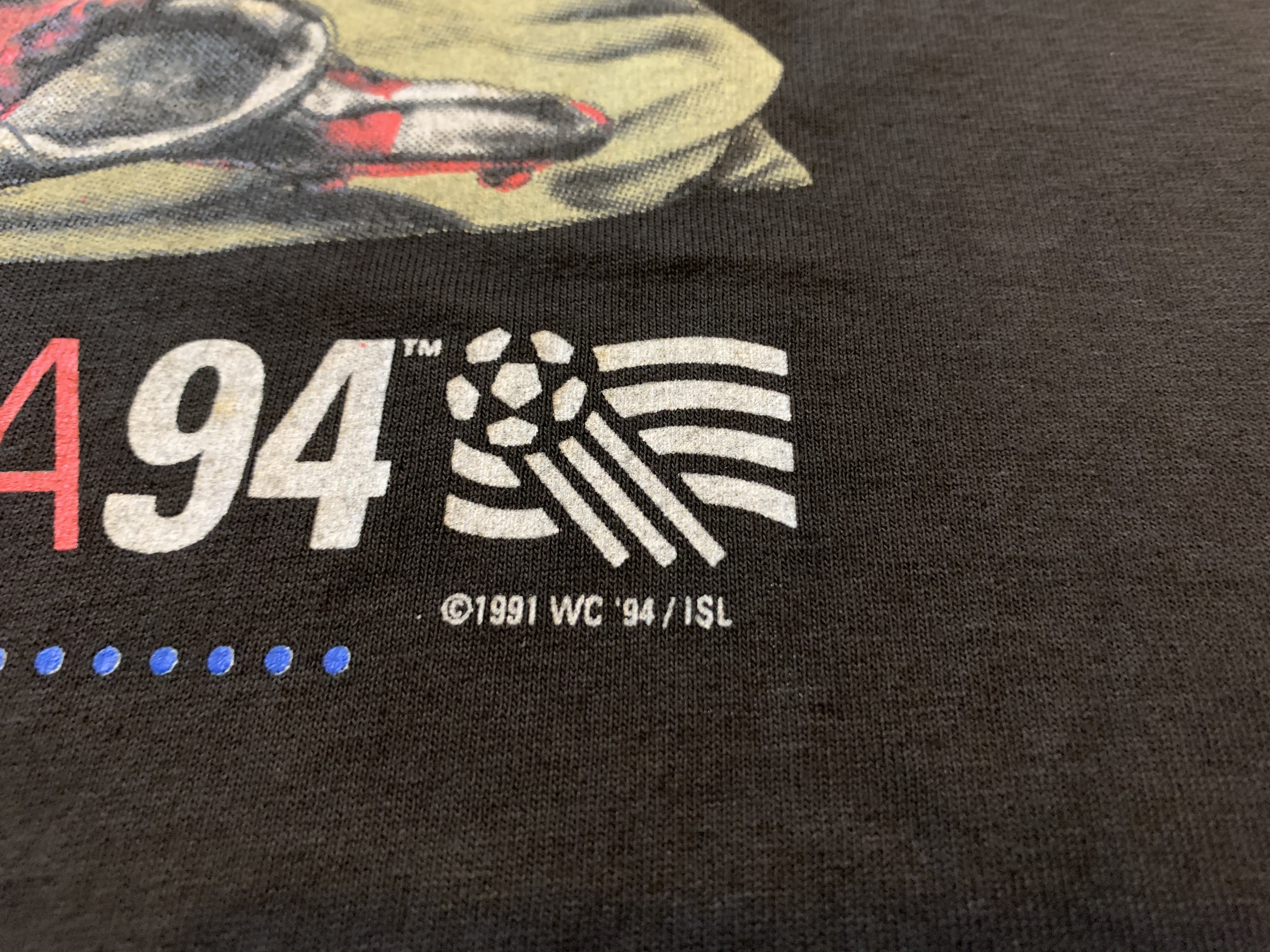 Usa製 90s Nutmeg World Cup Usa 94 サッカー ワールドカップ Tシャツ L 水戸 古着屋 マジカル