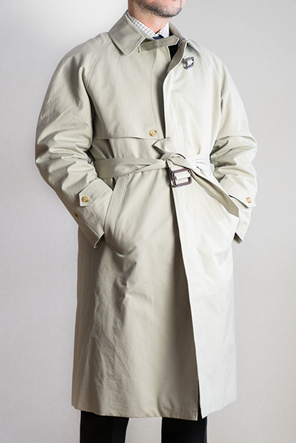 オリジナルシングルトレンチコート ストーン The Most Store メンズ ネクタイ 小物 ポロシャツ