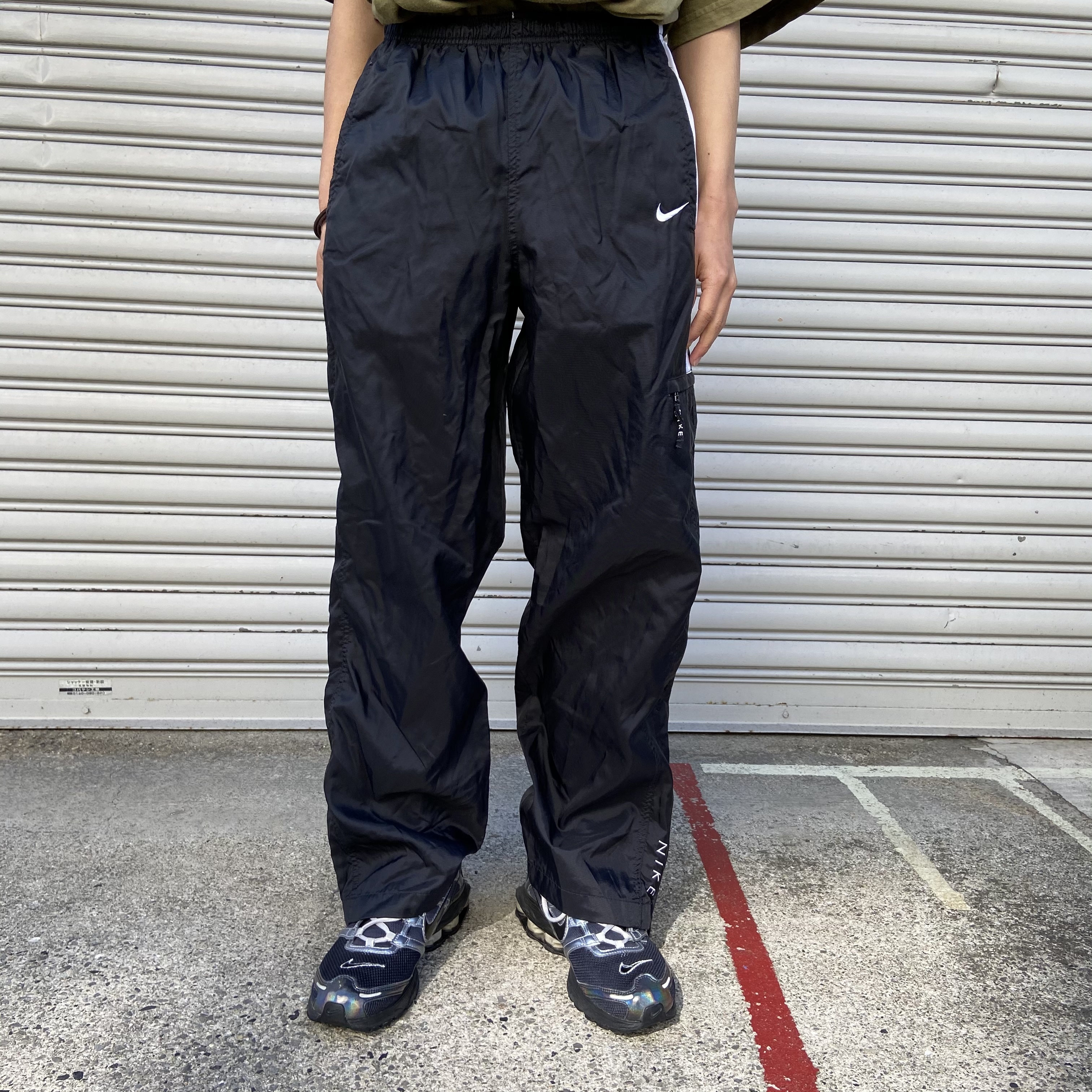 harleydavidson【stussy sport】90s ナイロンパンツ