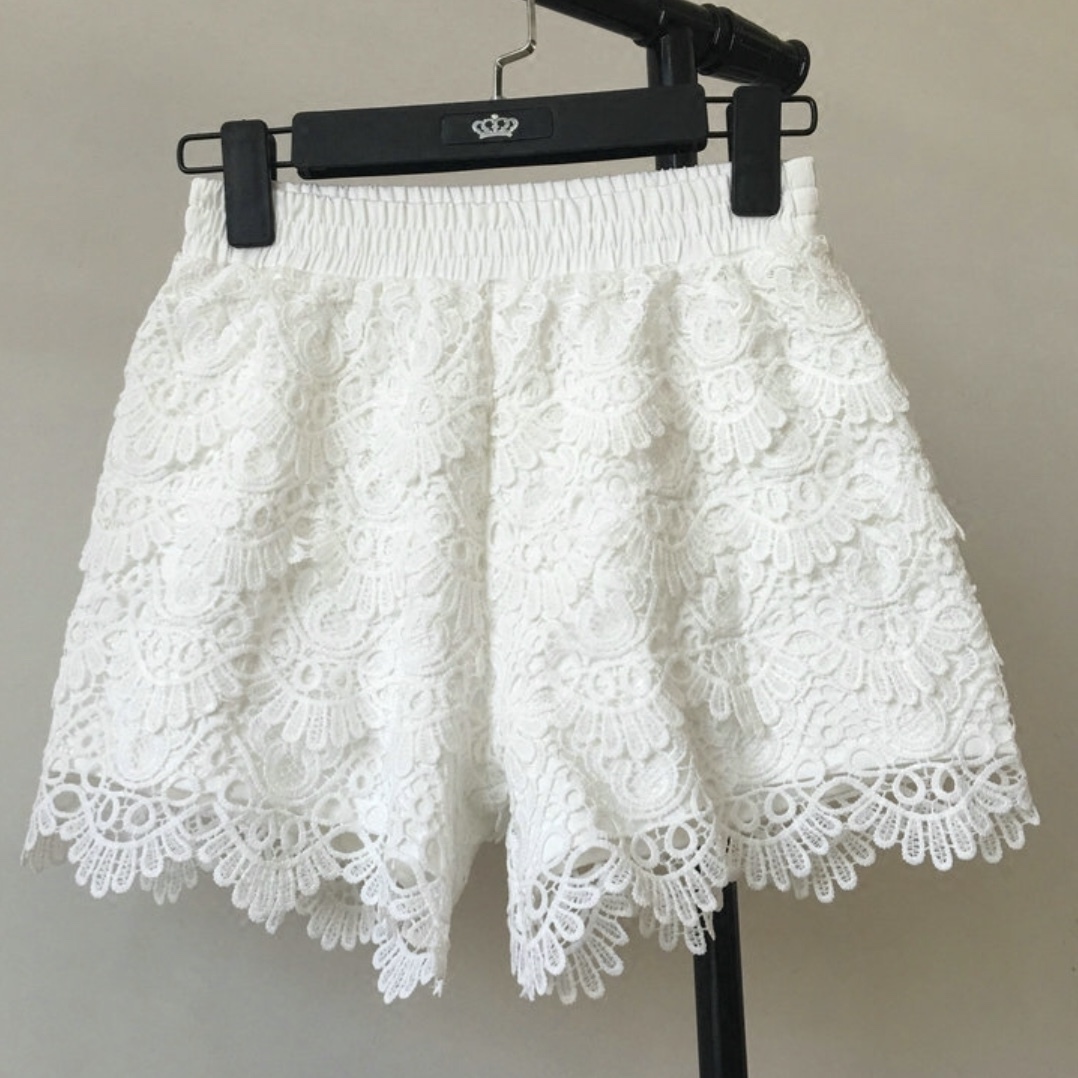 レースショートパンツ 6色 Selectshop Lumignon