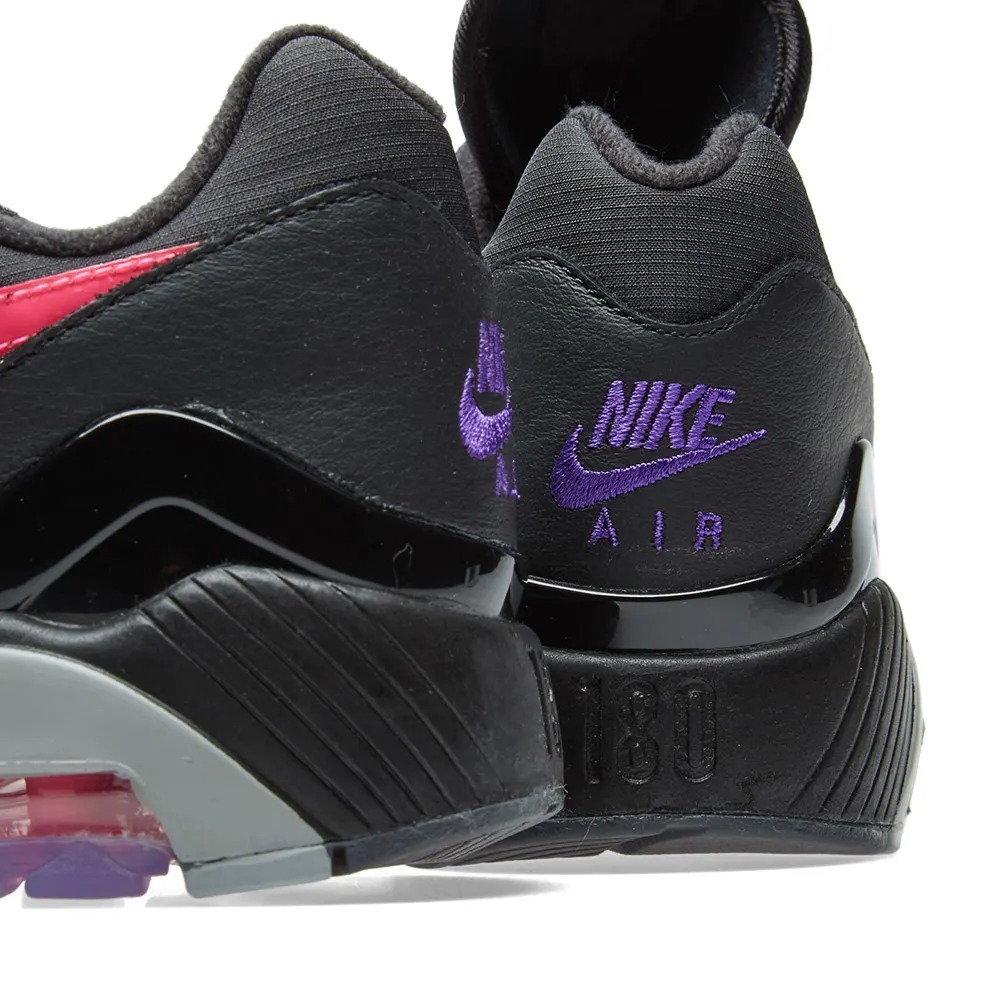 nike air max 180 black pink