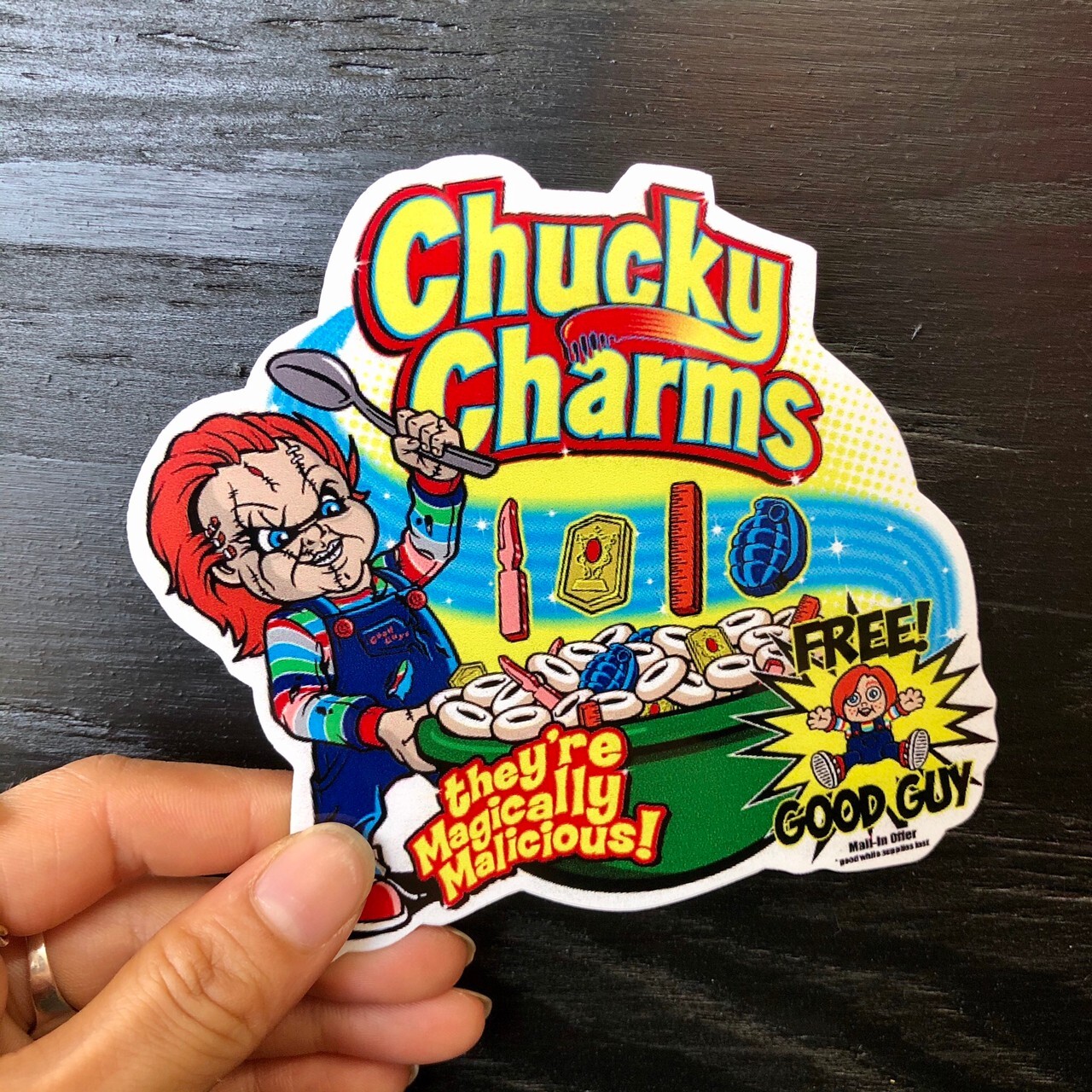 チャイルドプレイ チャッキー ステッカー Child S Play Chucky Sticker The Puppez E Shop ザ パペッツ松本 Webショップ