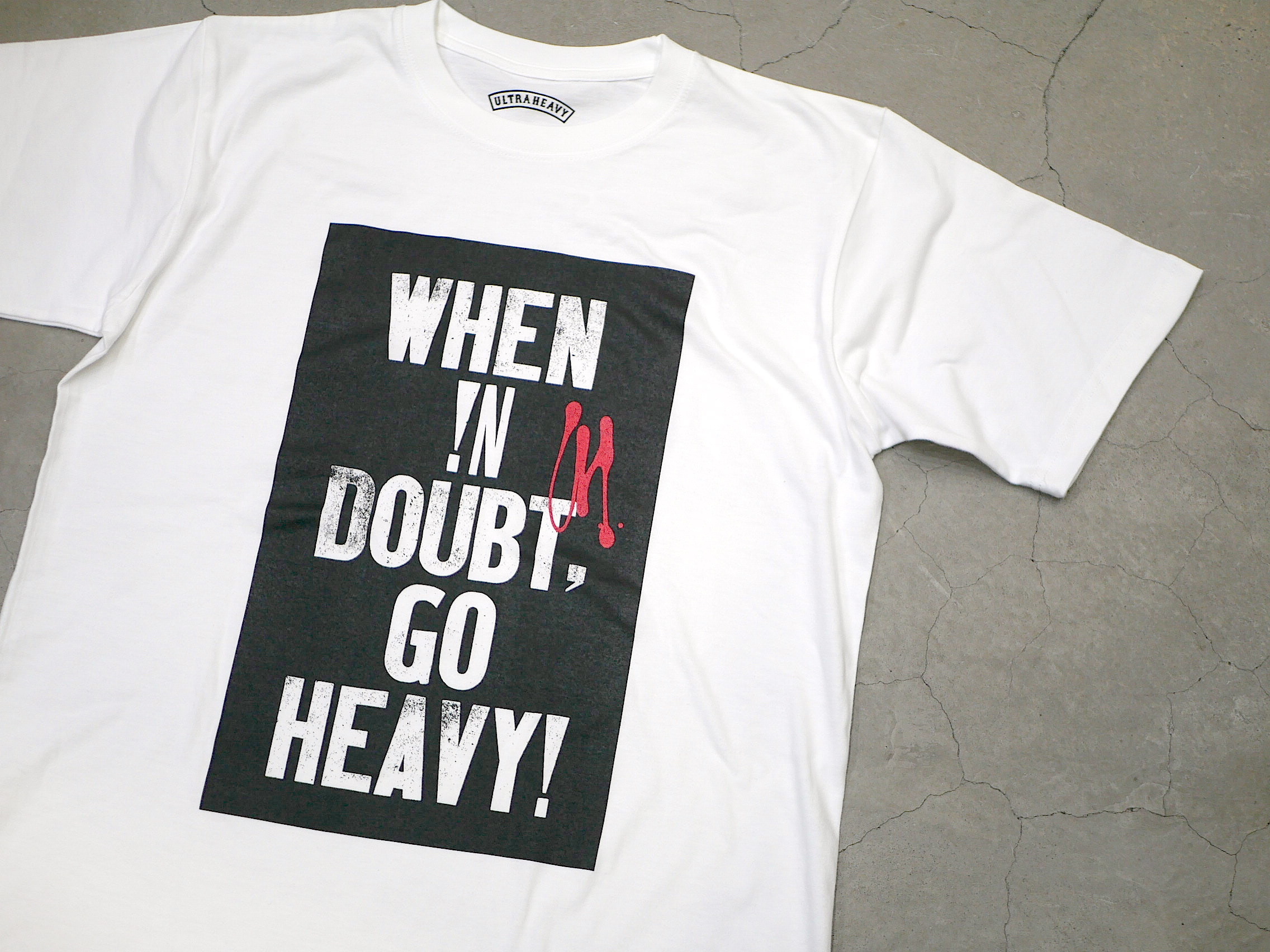 hm heavy weight t shirt