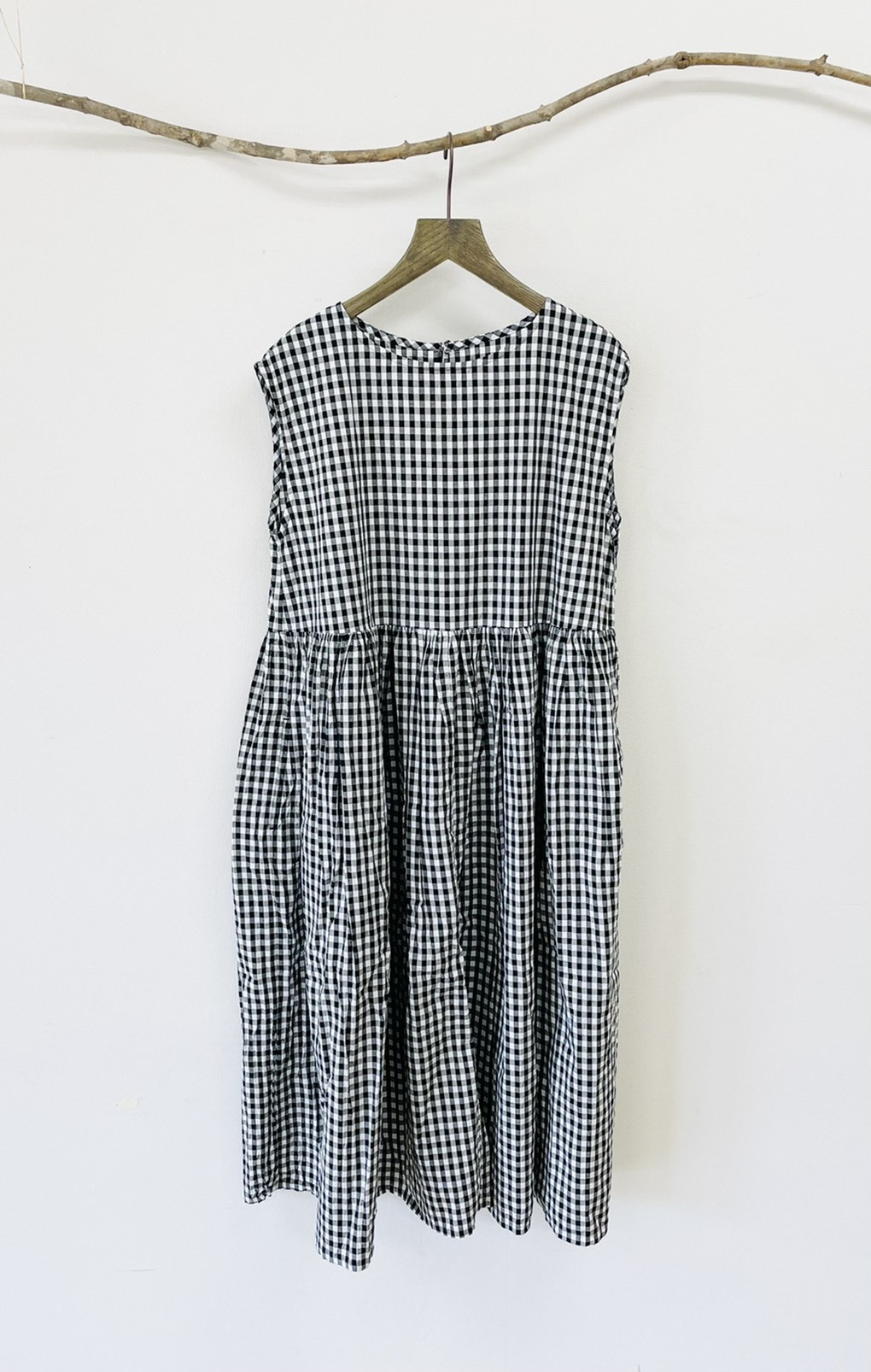 G ギンガムチェックワンピース G 224 Syozikiya Online Shop