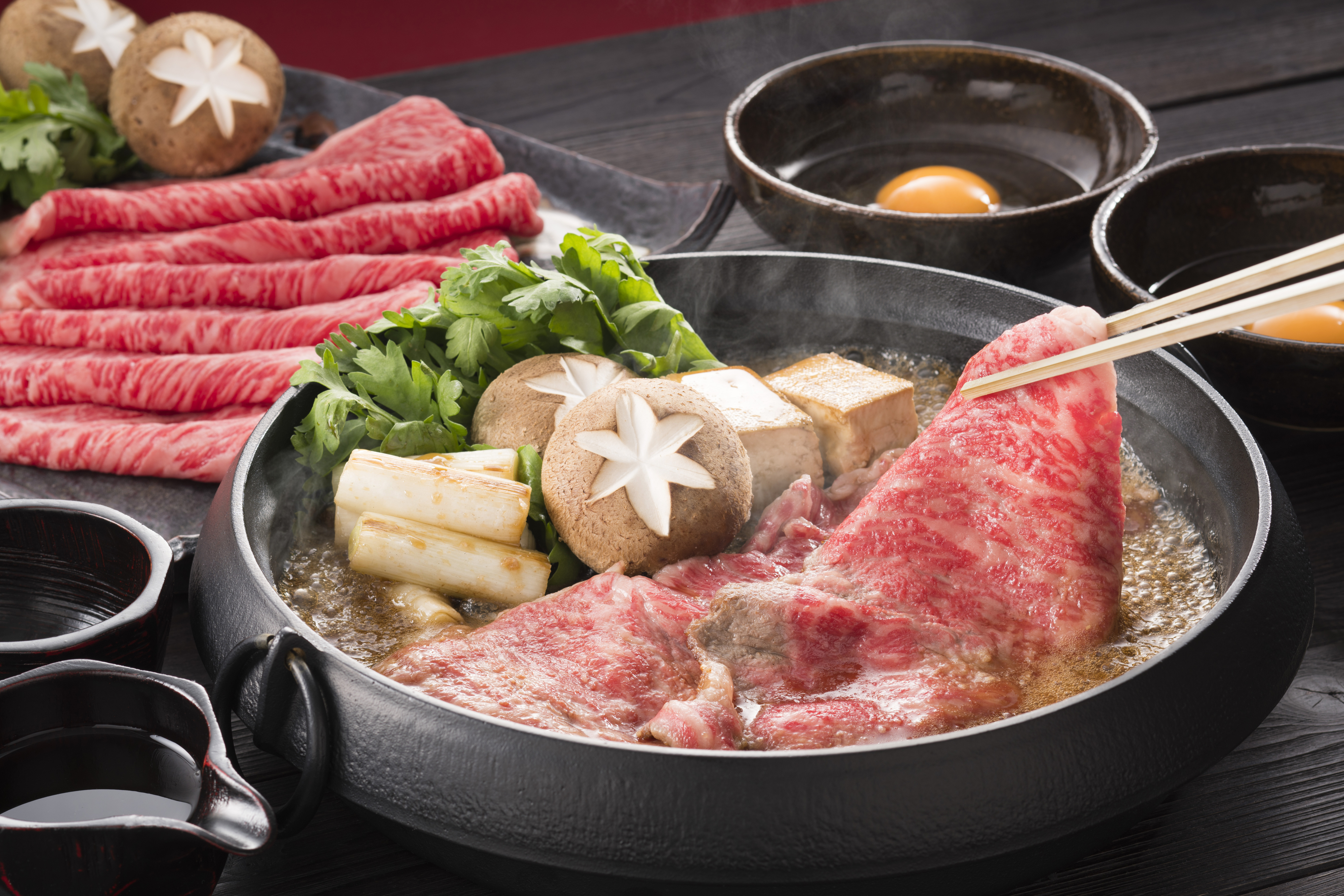 人気no 1 大和牛と奈良がつまった上すき焼きセット 肩ロース400g すき焼きと牛まぶし ももしき