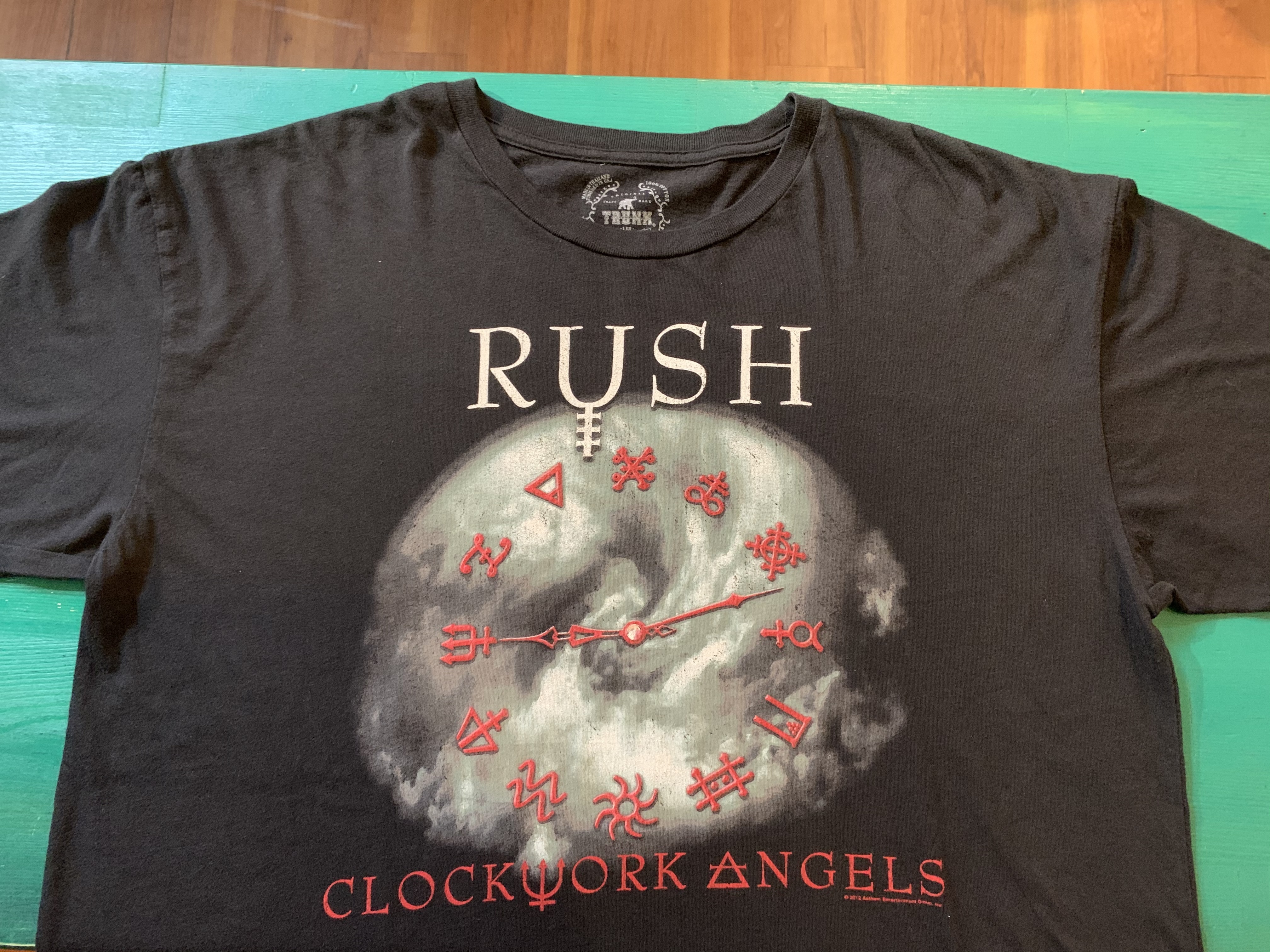 rush clockwork angels t shirt