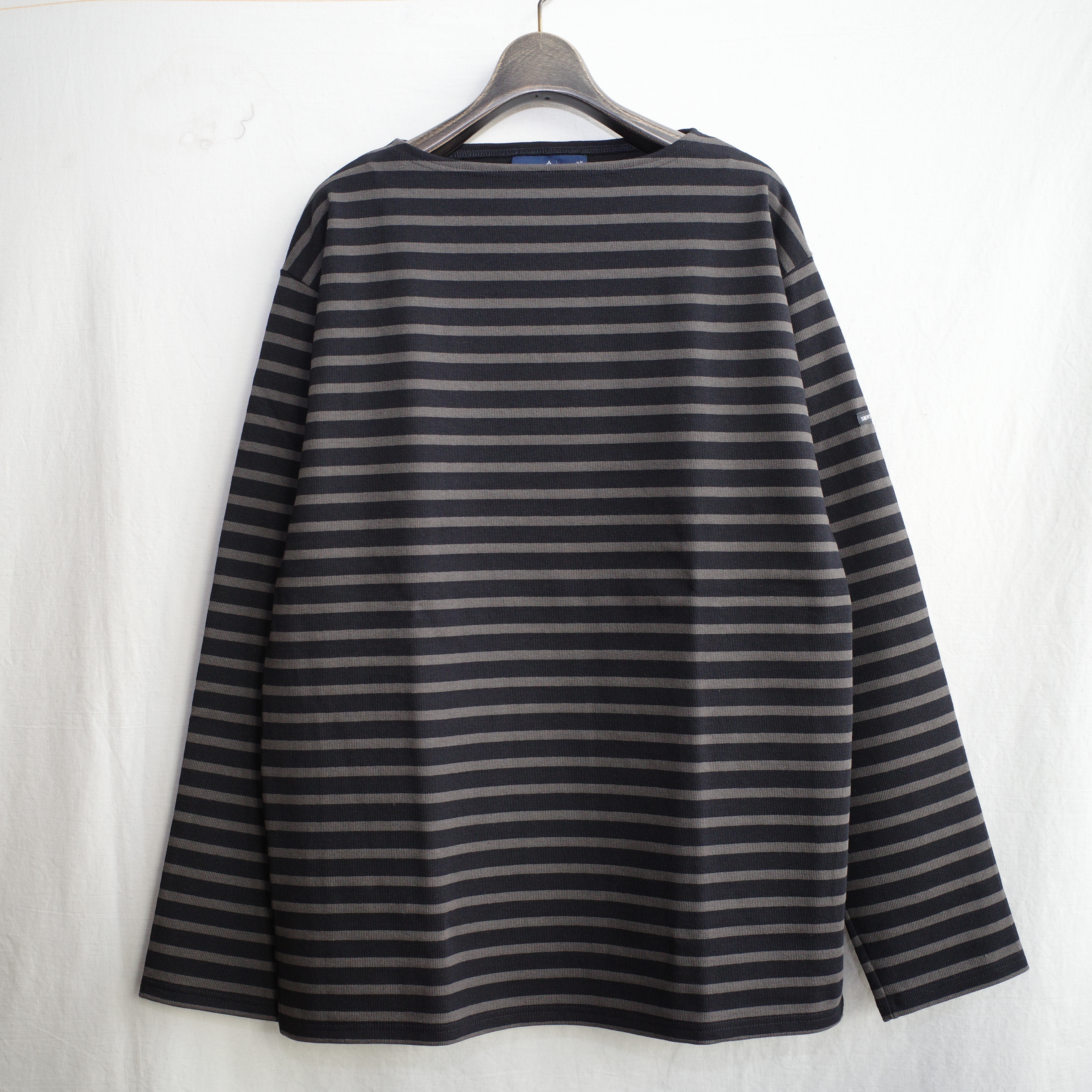 Saint James セントジェームス Ouessant Noir Taupe Signs