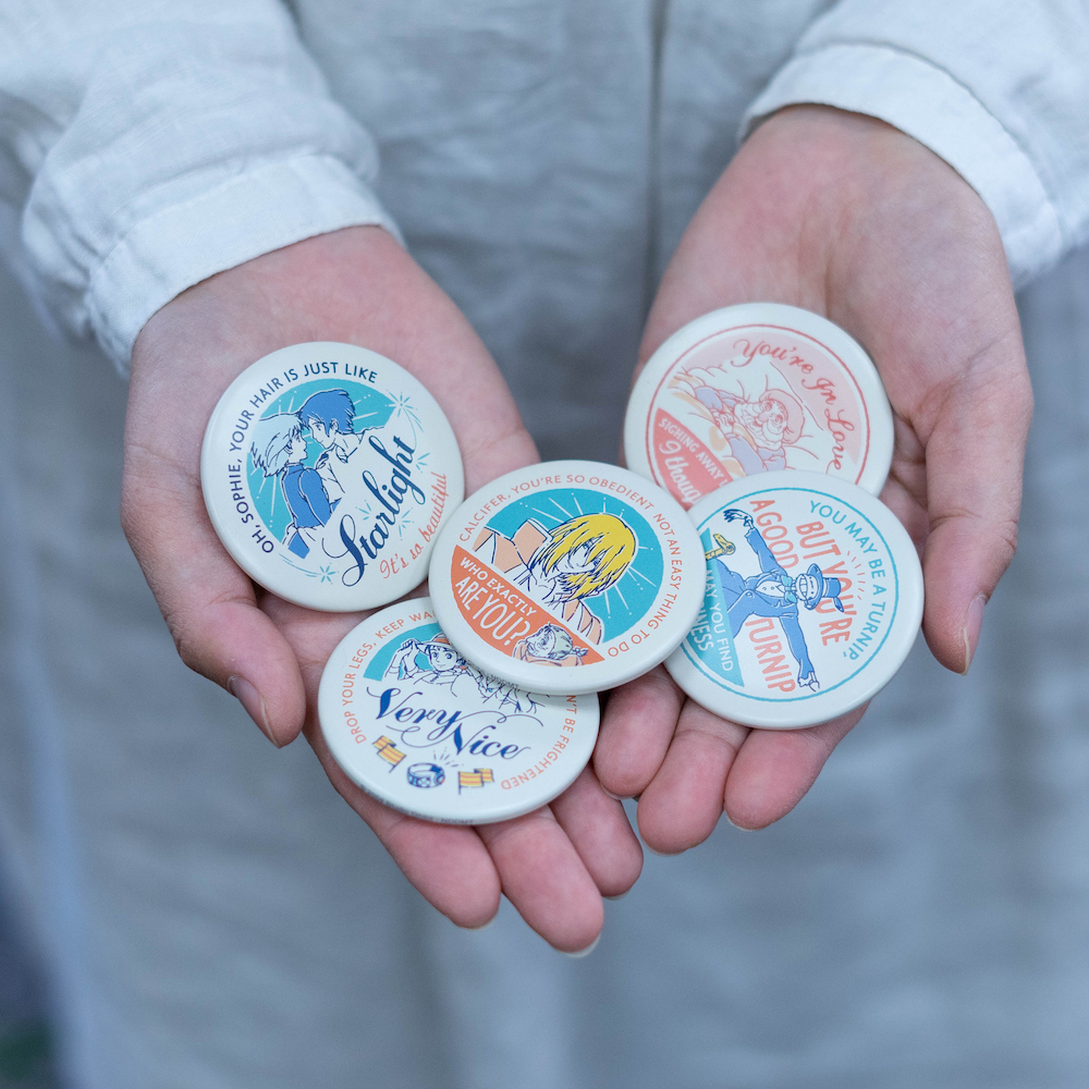 公開15周年限定 ハウルの動く城 缶バッジコレクション 1個 Ghibligoodsfan ジブリグッズファン