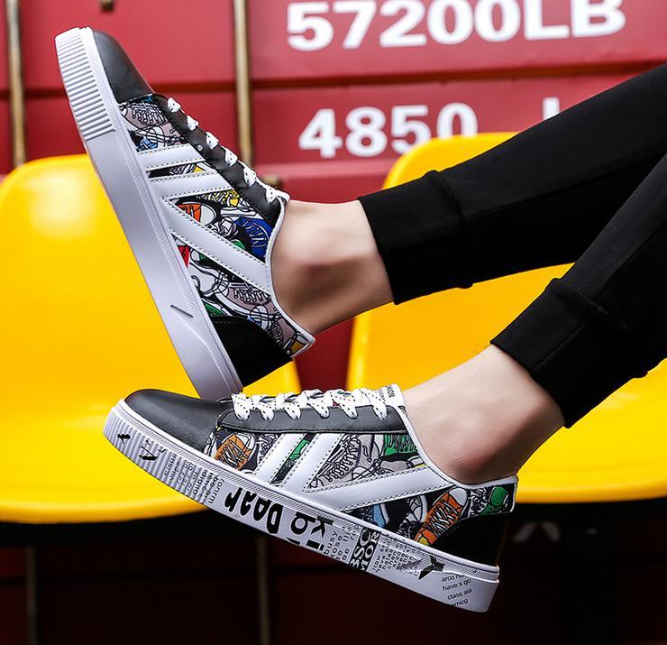 予約商品 スニーカー柄 メンズ スニーカー 全３色 ３９ ４４ 0102 1125select